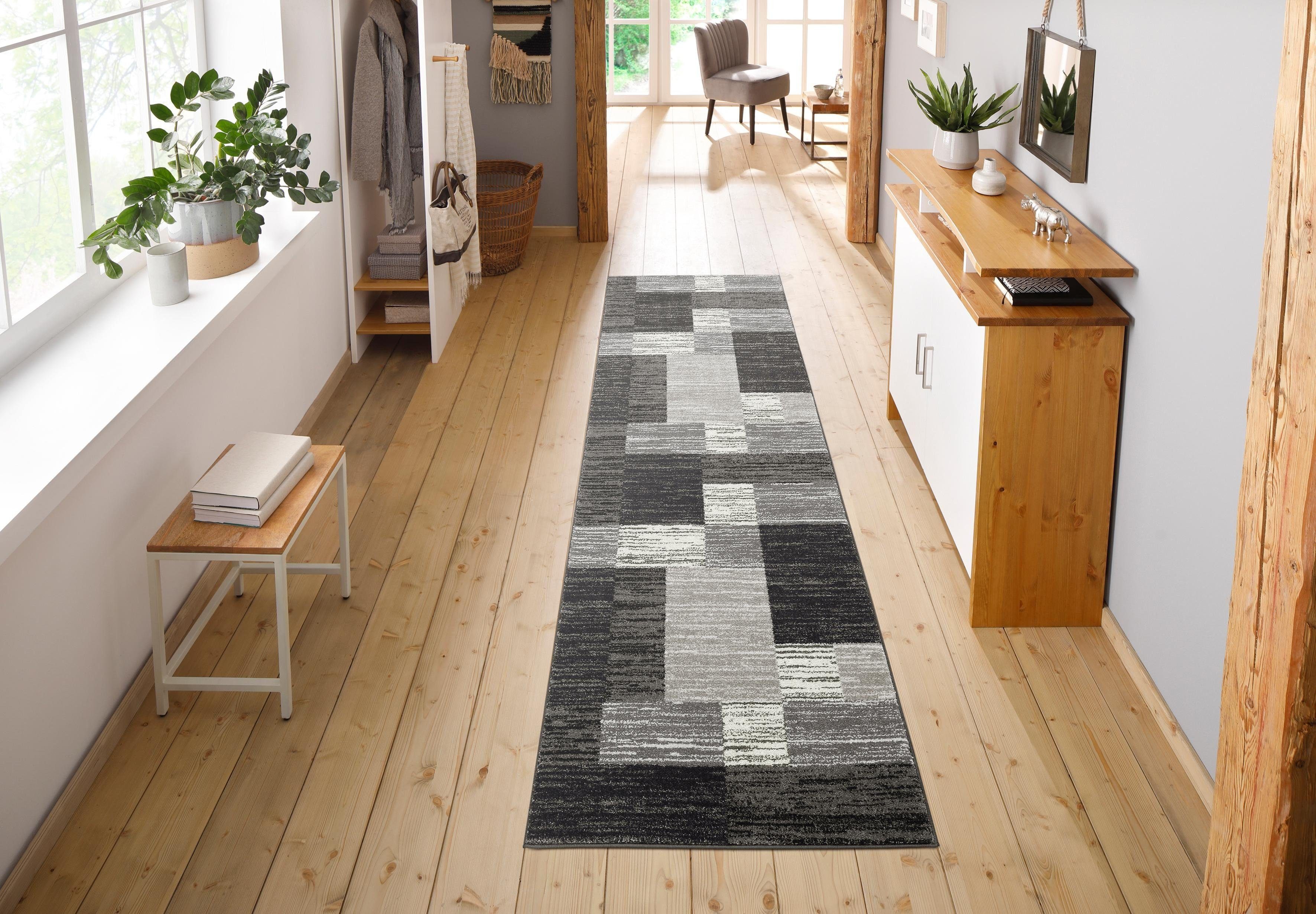 my home Läufer Melvin, rechteckig, Höhe: günstig online kaufen