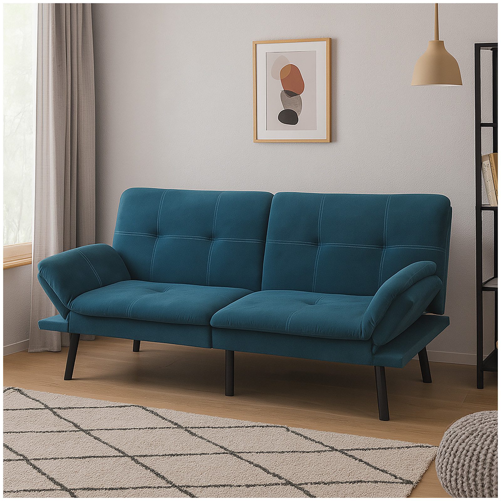 HTI-Living Schlafsofa Schlafsofa Petrol Kato, Stück günstig online kaufen