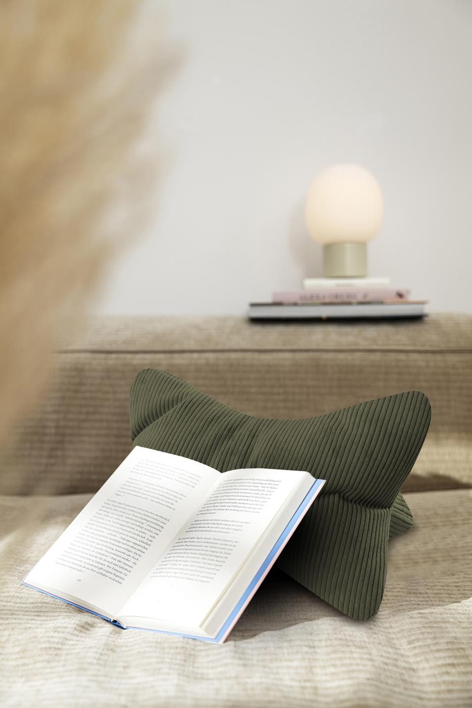 Magma Heimtex Kopfkissen Leseknochen Inga ergonomische günstig online kaufen