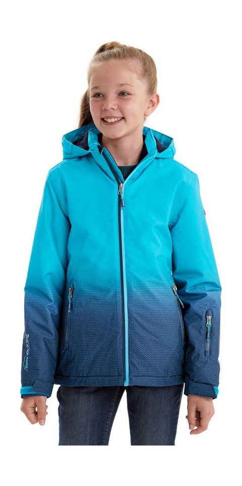 Killtec Outdoorjacke Lynge GRLS JCKT E, Funktionsjacke mit Kapuze und  Schneefang