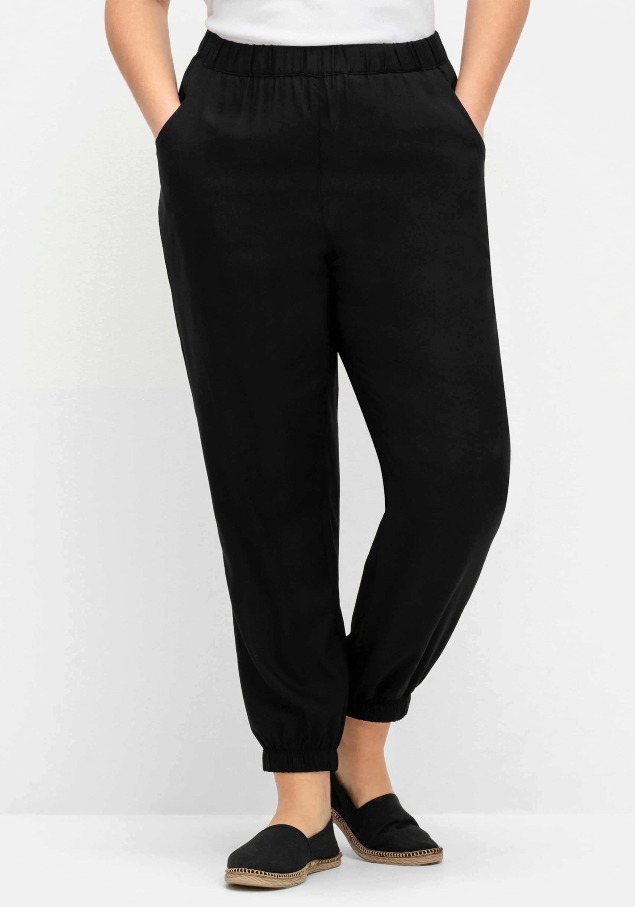 Sieh an! Jerseyhose Hose komfortabel günstig online kaufen