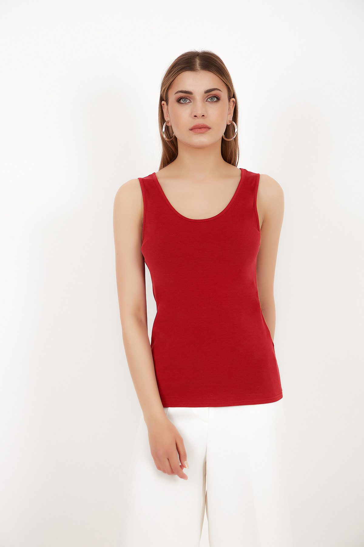 Tanktop Tulipe Vivieene hochwertiges Damen Top mit Innenfutter