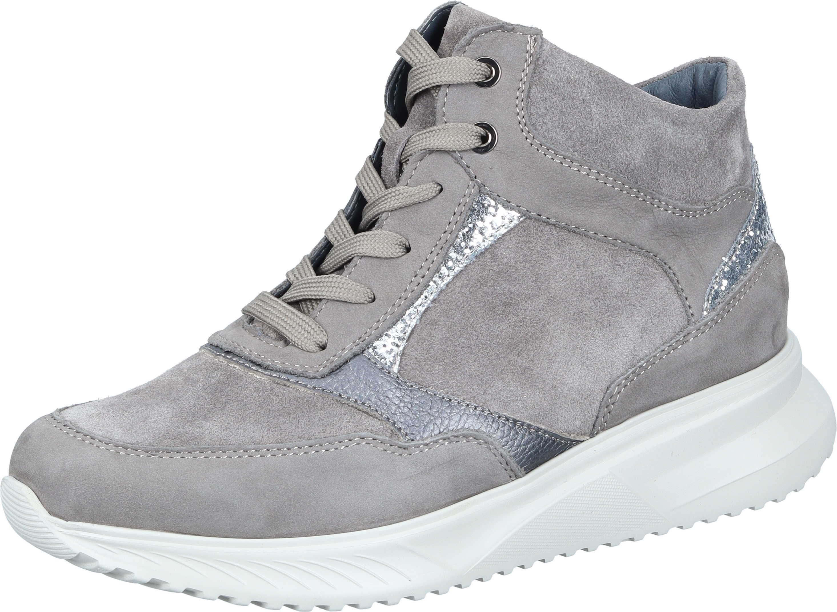 Waldläufer Stiefeletten Schnürschuh aus Veloursleder günstig online kaufen