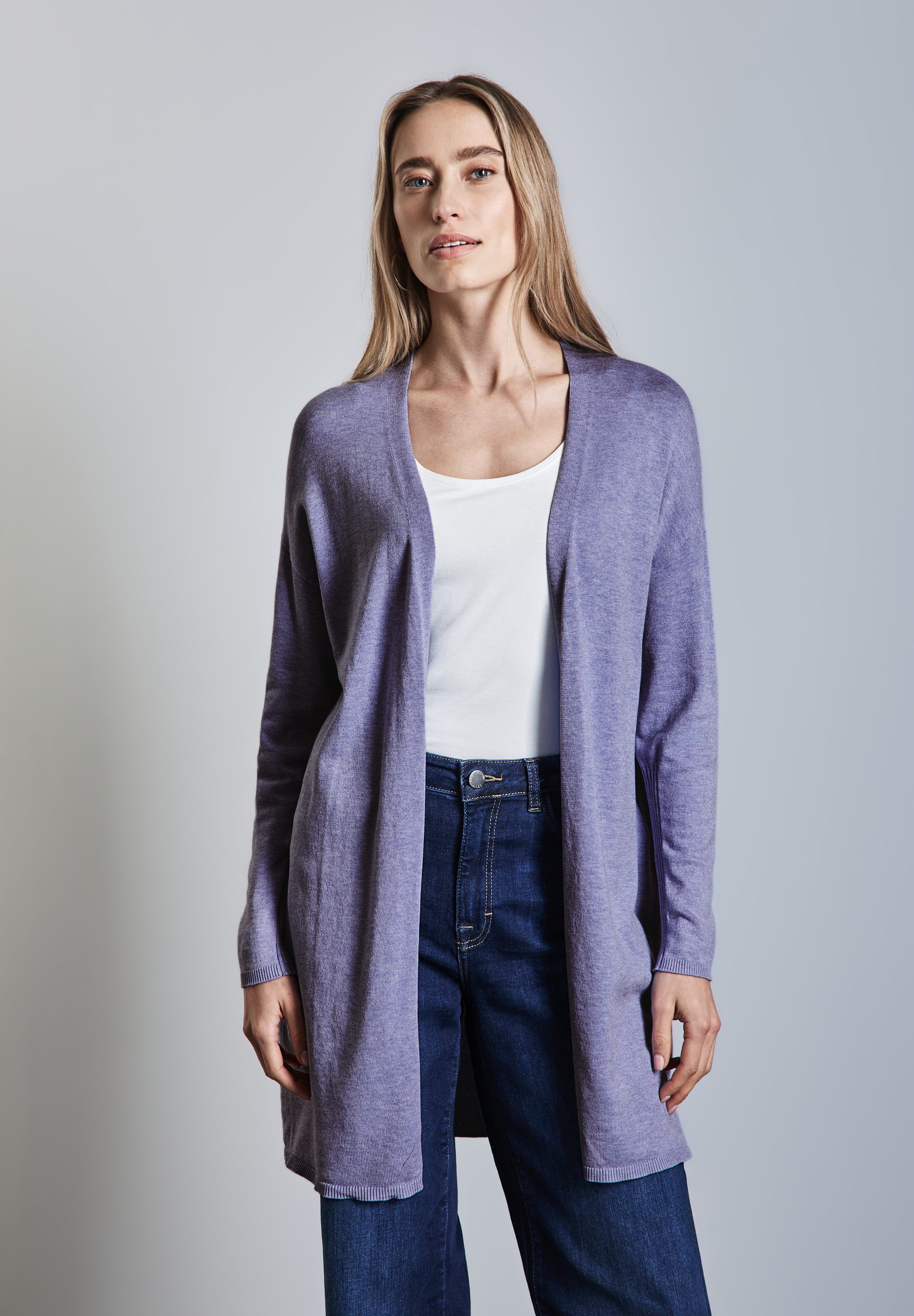 STREET ONE Strickjacke aus softer Viskose