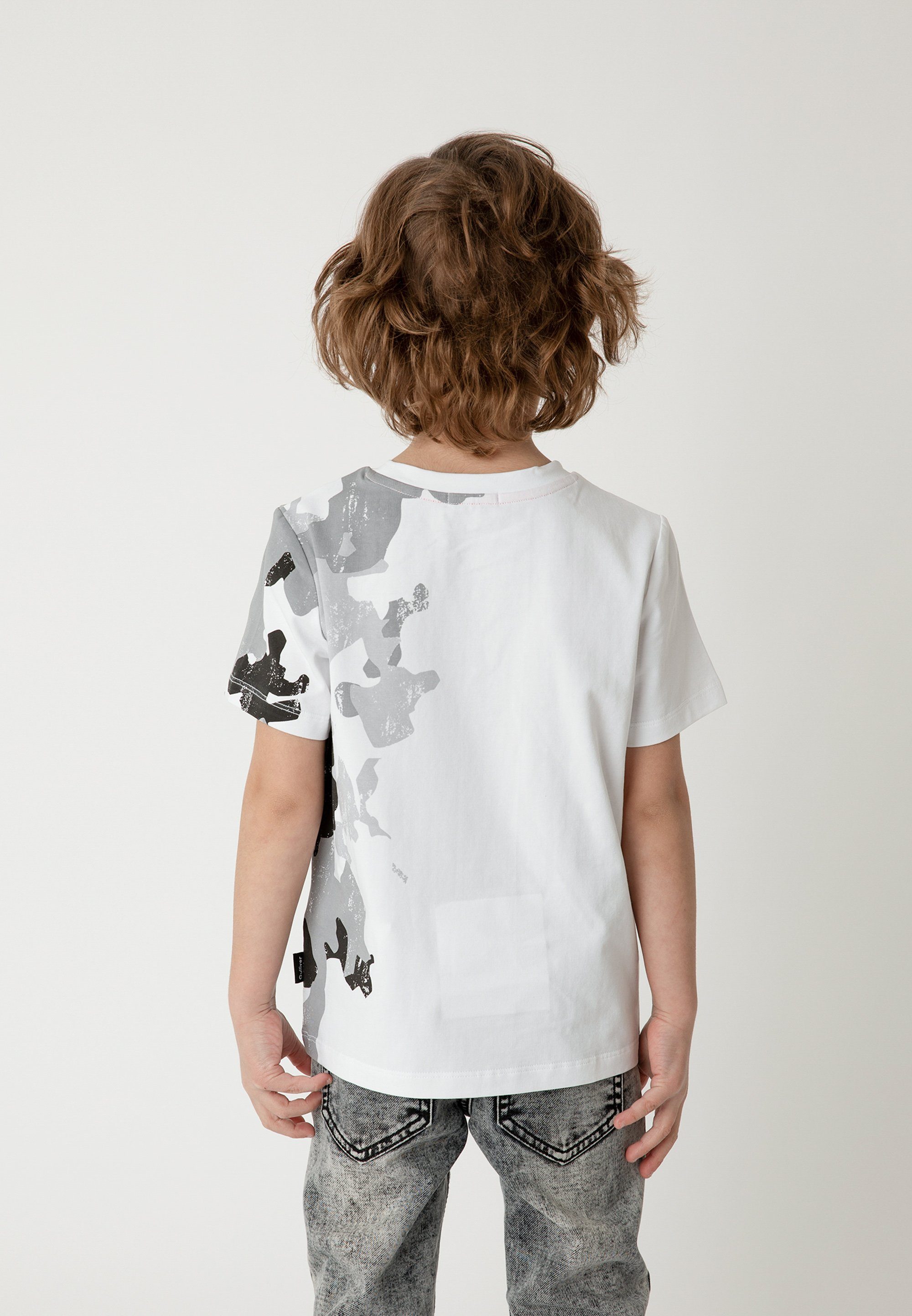 Print mit T-Shirt Sportlichem Gulliver