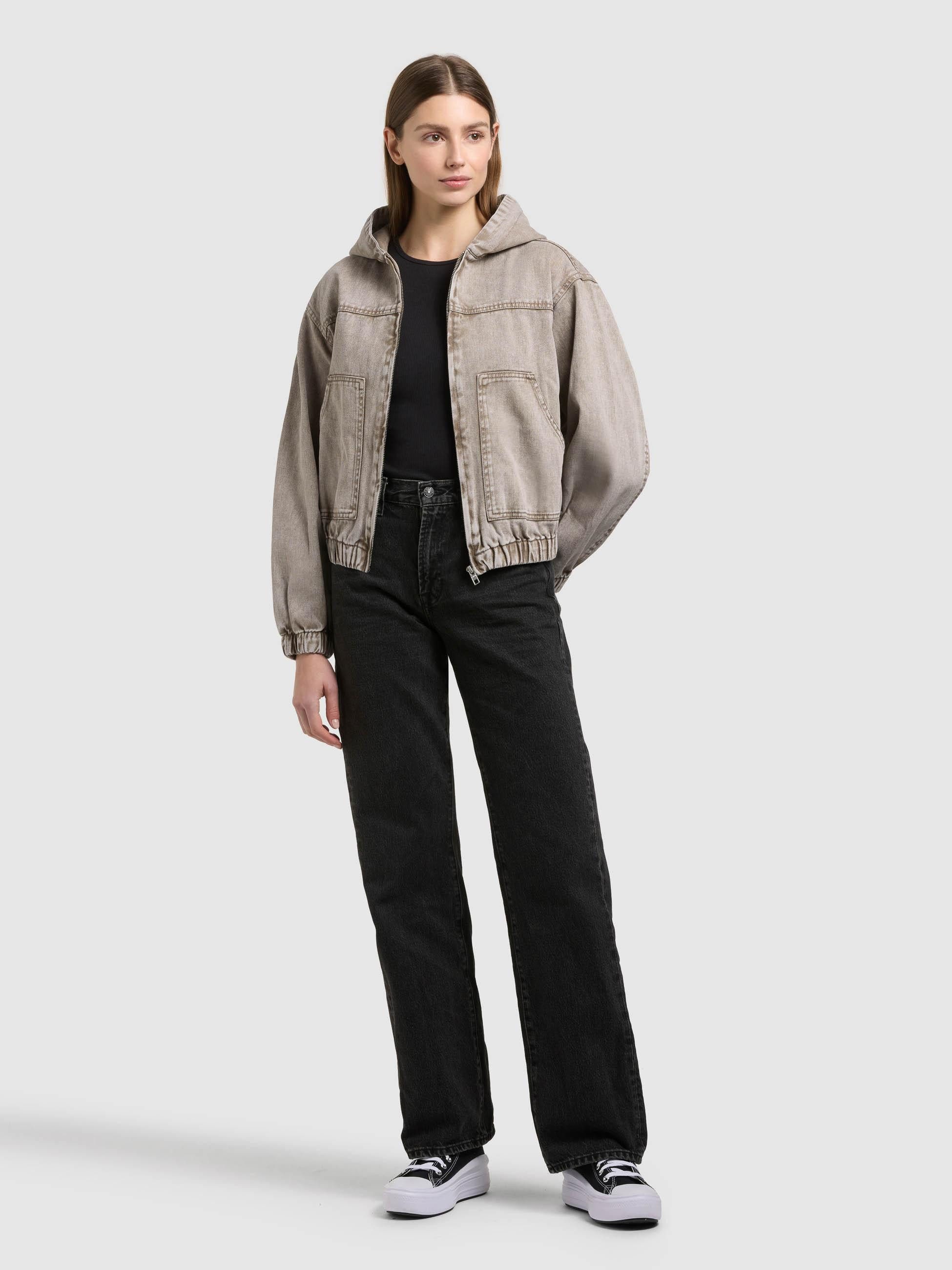 khujo Jeansjacke Gretel Modische Jacke in Jeans-Optik – Bild 4 von 5