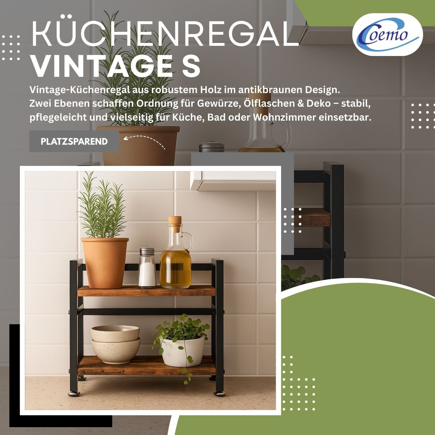 Mein-Regal Standregal, Küchenregal Metall günstig online kaufen