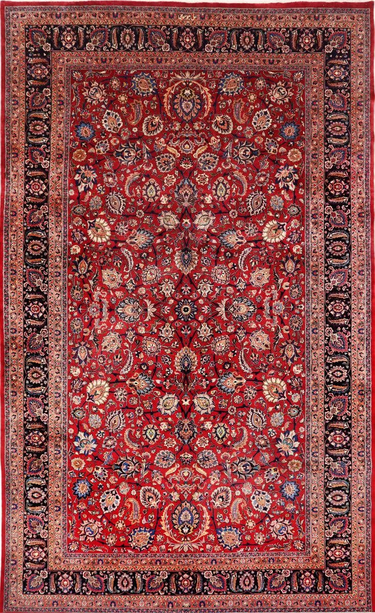 Orientteppich Mashhad Signiert 292x427 Handgeknüpfter Orientteppich / Perserteppich, Nain Trading, rechteckig, Höhe: 12 mm