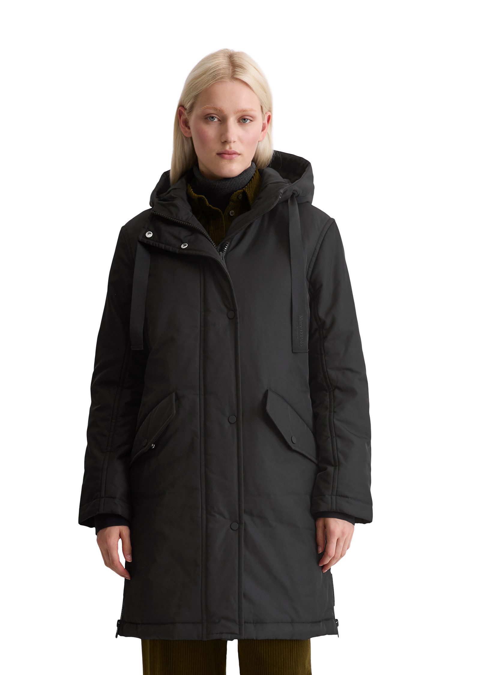 Marc O'Polo Outdoorjacke aus recyeltem Polyester-Twill günstig online kaufen