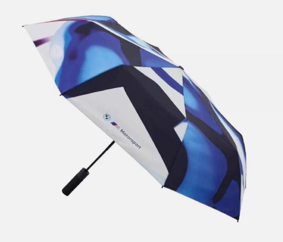 BMW Taschenregenschirm BMW M Motorsport Taschenschirm Leicht Automatisch Ko günstig online kaufen