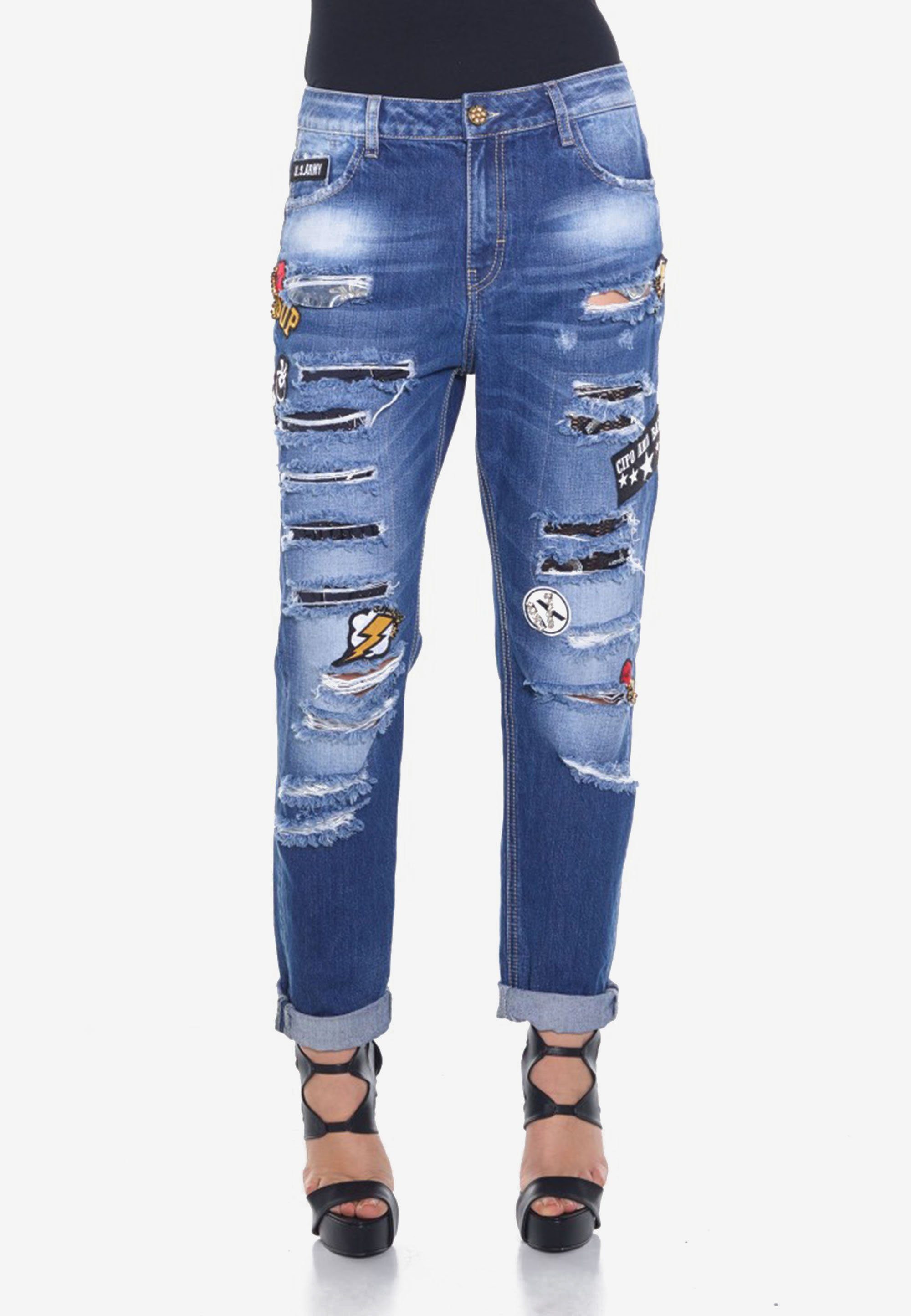 Weite Jeans Fur Damen Online Kaufen Otto