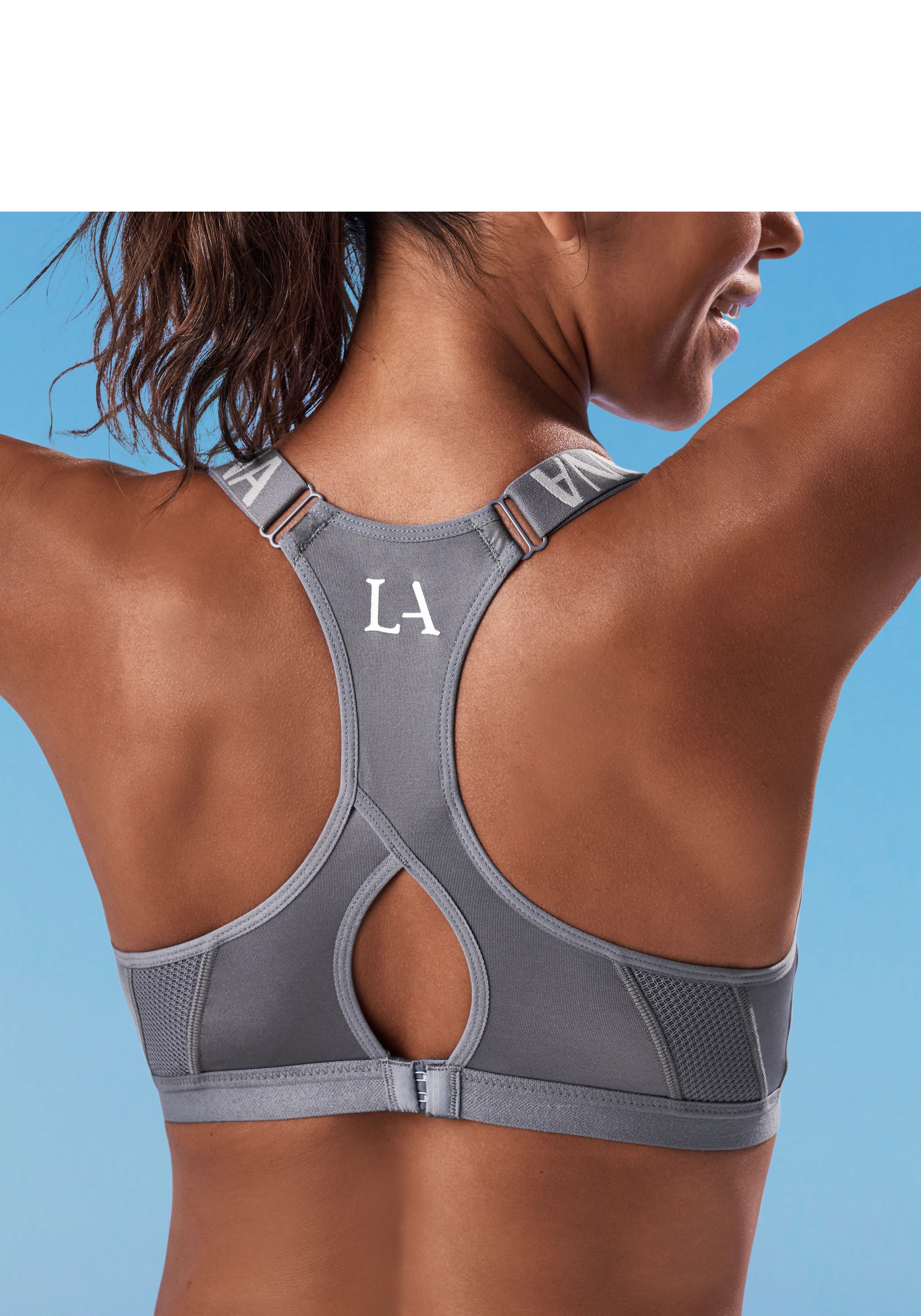 LASCANA ACTIVE Sport-BH mit Bügel & eingearbeitetem Push-up-Kissen – Bild 3 von 5
