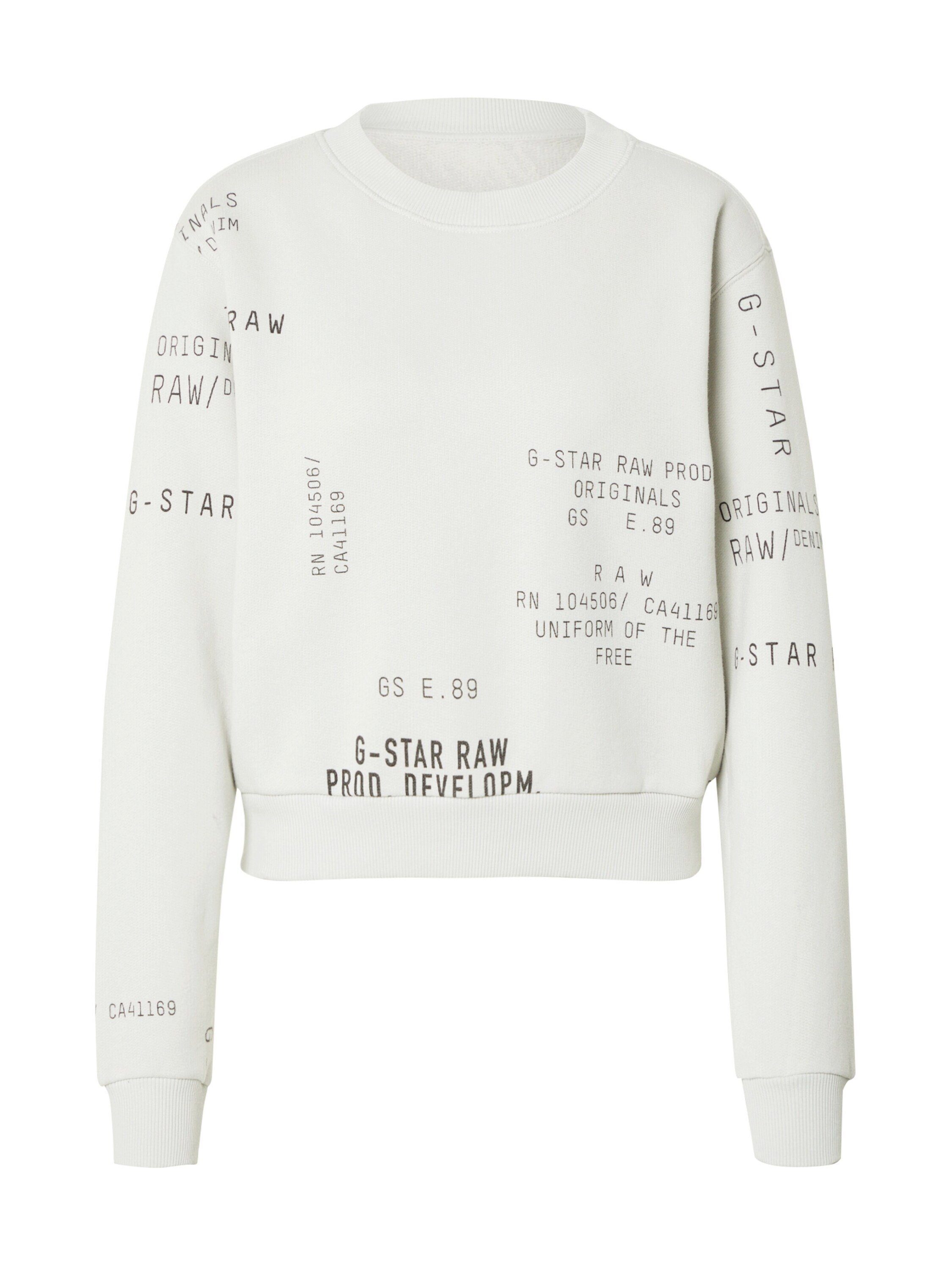 G-Star Sweatshirt Details (1-tlg) Plain/ohne RAW