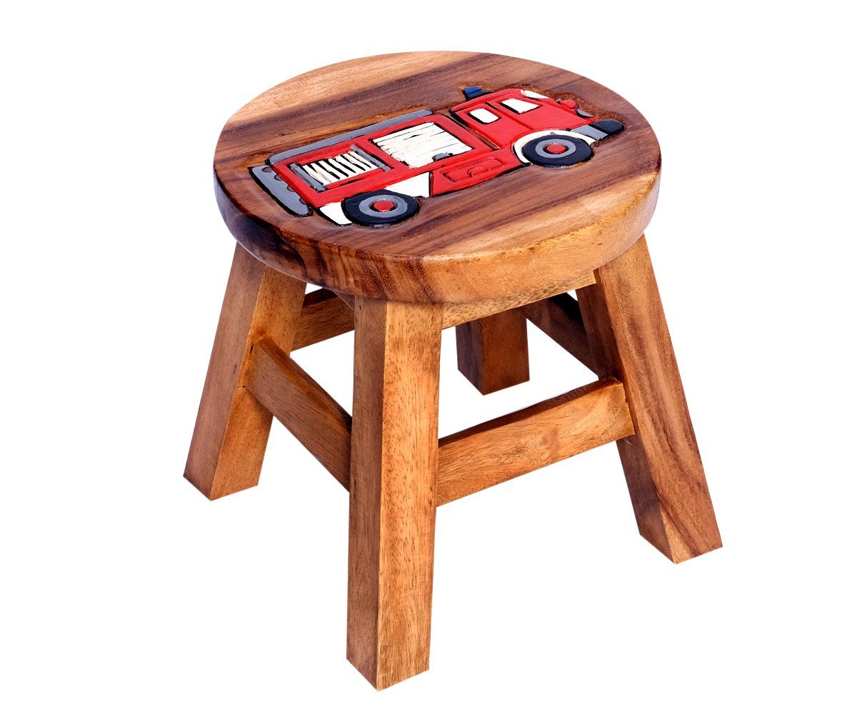 Brillibrum Hocker Kinderhocker Holz Tiermotiv Sitzgelegenheit Kinderzimmer Holzhocker