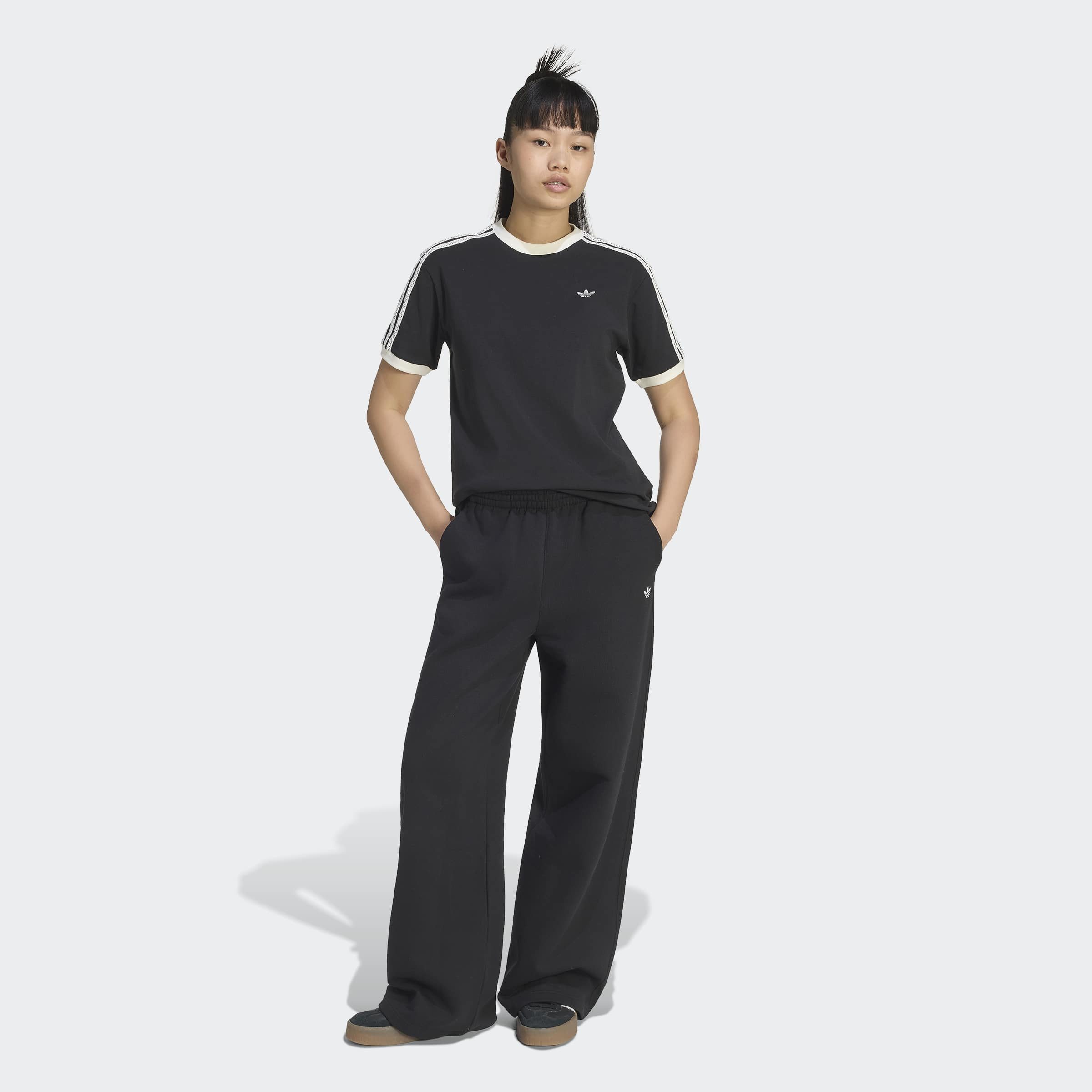 adidas Originals T-Shirt 3S TEE mit sportlichem Stil, ohne Verschluss, in normaler Länge