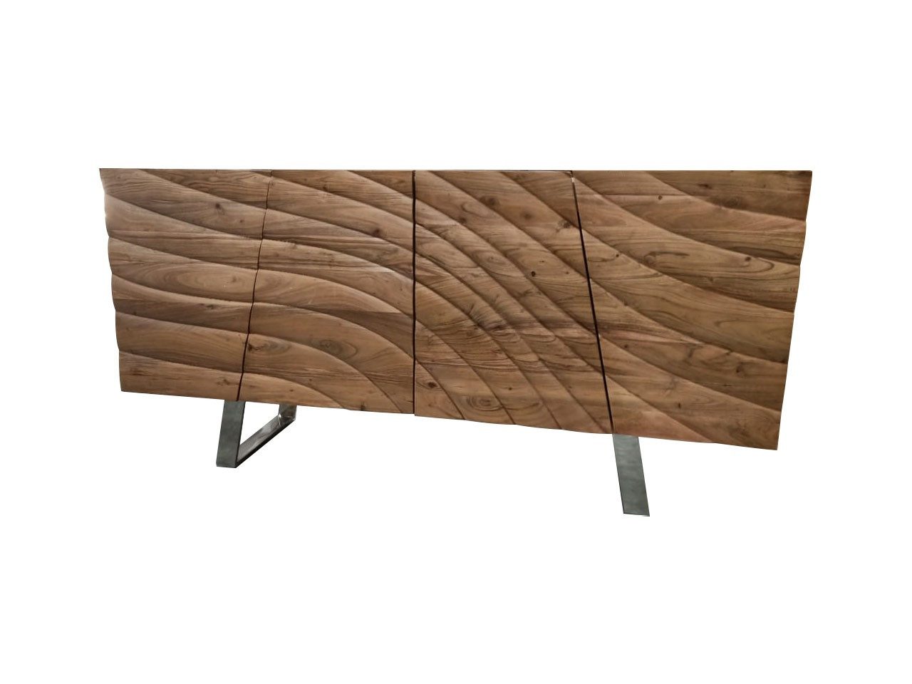 Sitheim-Europe Sideboard WAVES Massives Sideboard Akazienholz günstig online kaufen