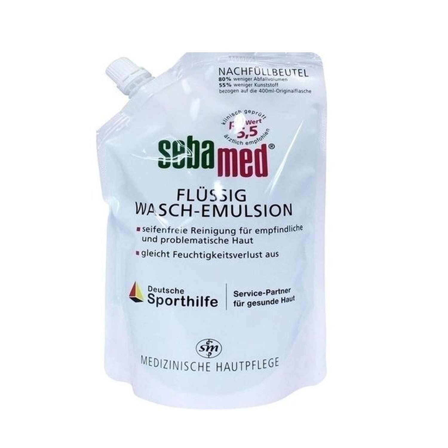 Sebapharma GmbH & Co.KG Duschgel SEBAMED flüssig Waschemulsion Nachf.Pckg., 400 ml
