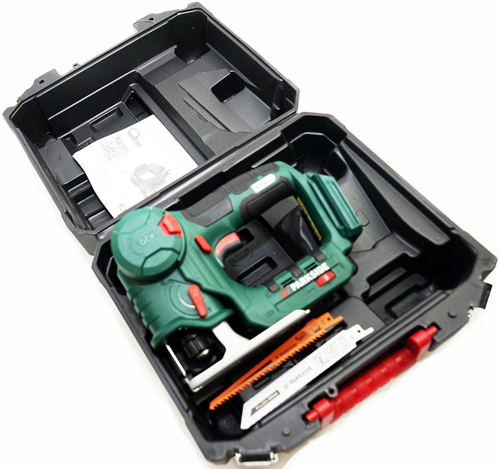 Parkside Akku-Stichsäge 20V 2in1 Akku Säbelsäge Stichsäge PSSSA 20