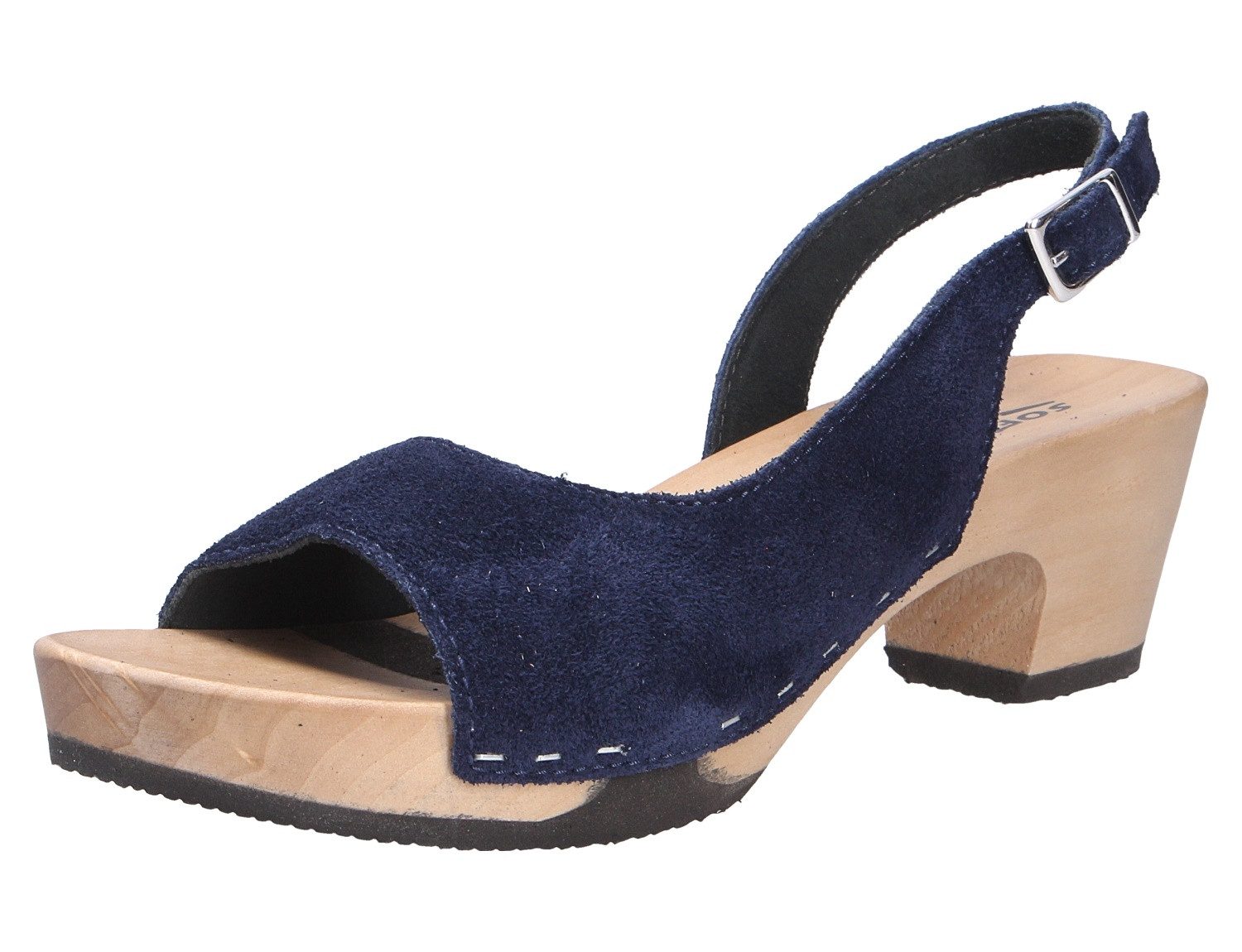 Softclox Damen Plateausandale (Hochwertige Qualität) Echtleder