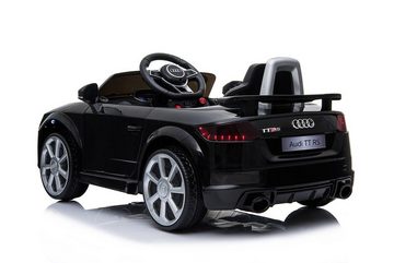 Toys Store Elektro-Kinderauto Kinder Elektro Auto Audi TT RS Cabrio Fernbedienung USB MP3 Anschluss, Belastbarkeit 35 kg, AUX-/USB-Anschluss, MP3 Hupe und Motorsound am Lenkrad, Fernsteuerung