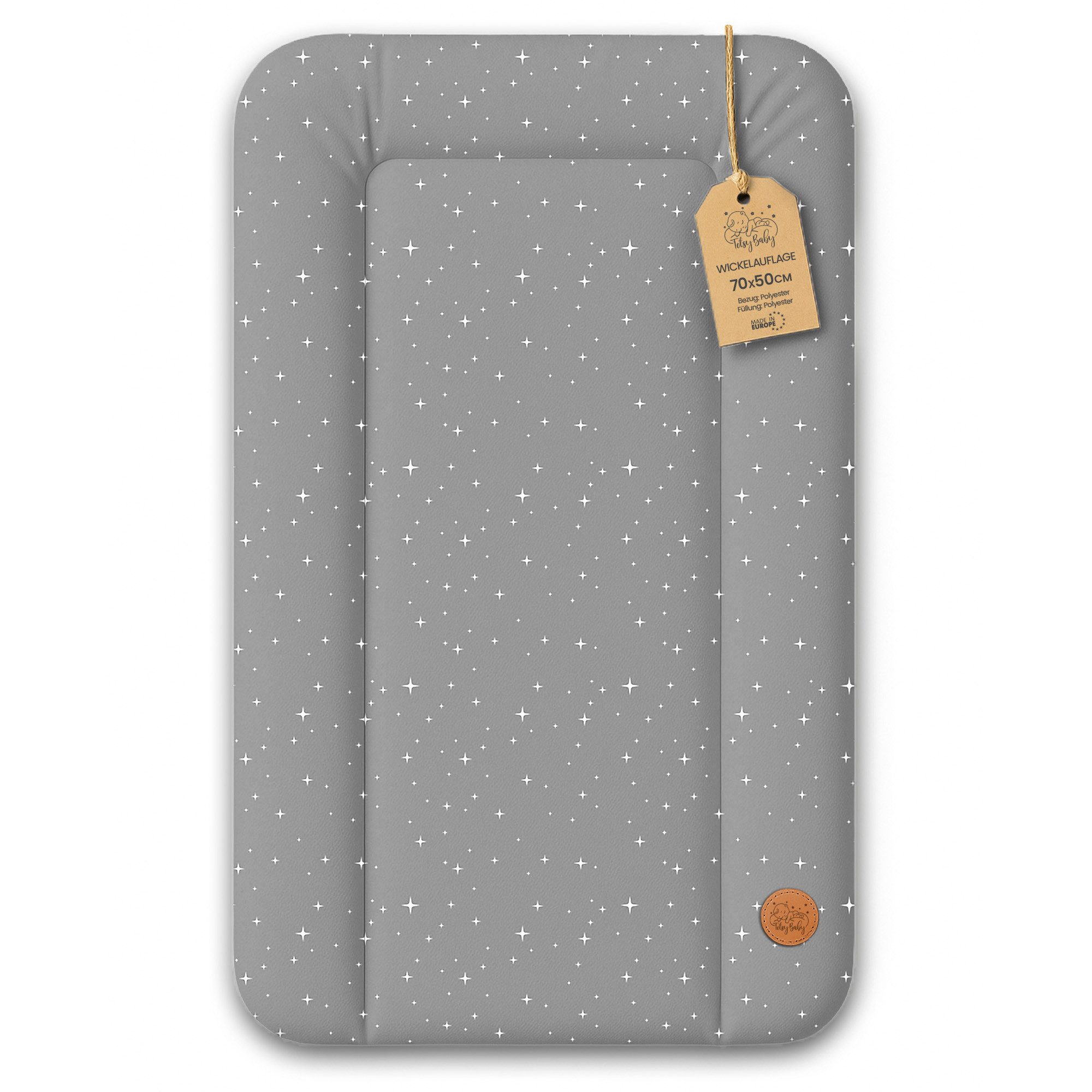 Totsy Baby Wickelauflage Wickelunterlage abwaschbar und wasserdicht - Wickelmatte zum Auflegen