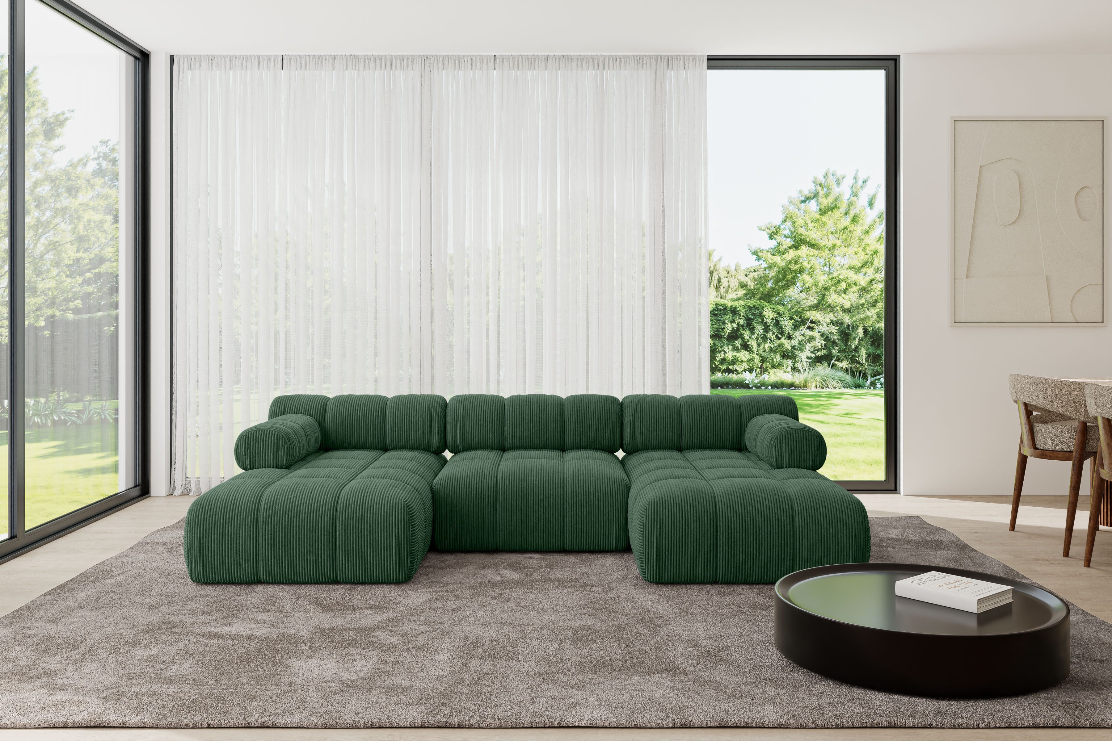 ALTDECOR Wohnlandschaft Tesso-U1, Corner Sofa U-Form günstig online kaufen