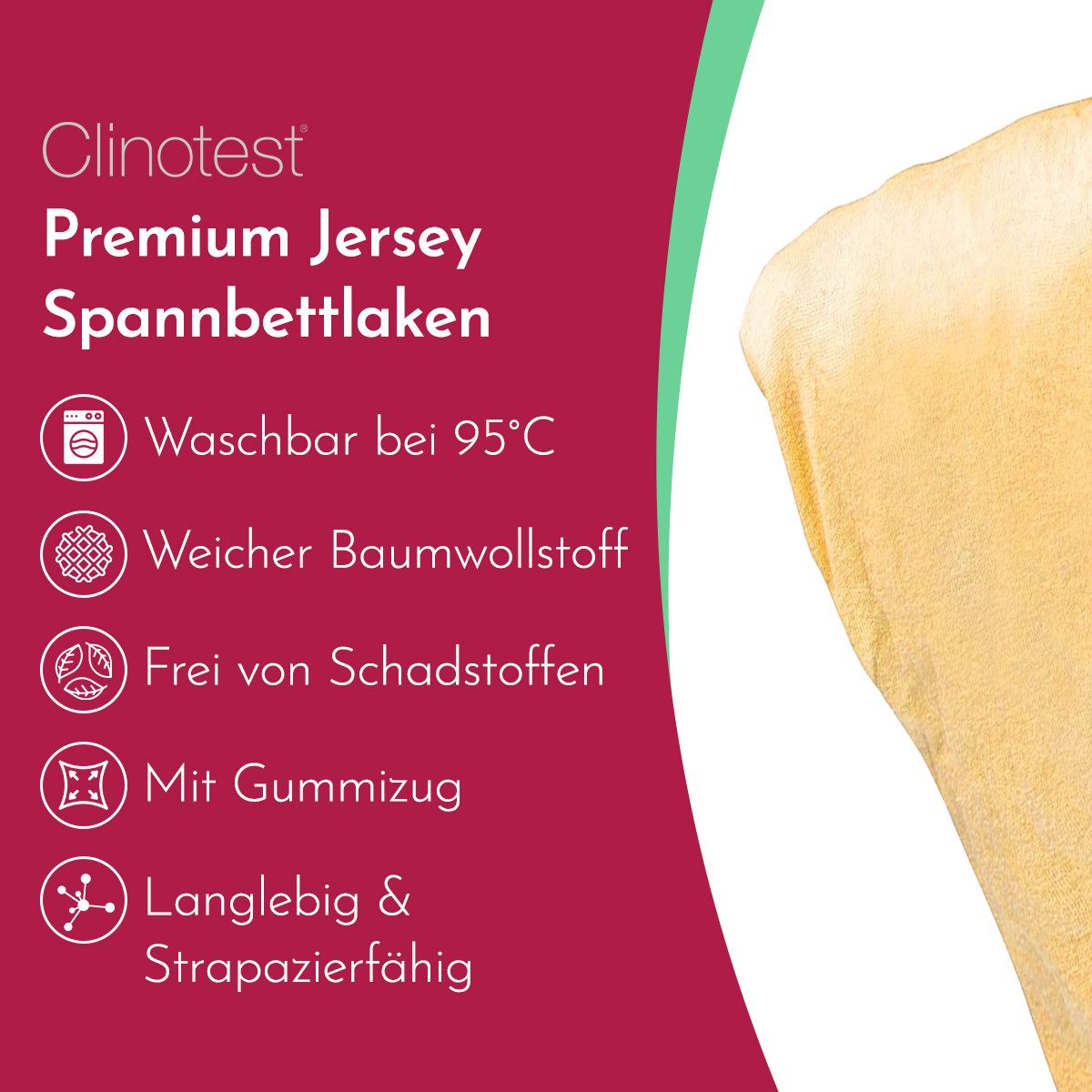 Clinotest Spannbettlaken Kinderbett 70x140 cm, bis günstig online kaufen