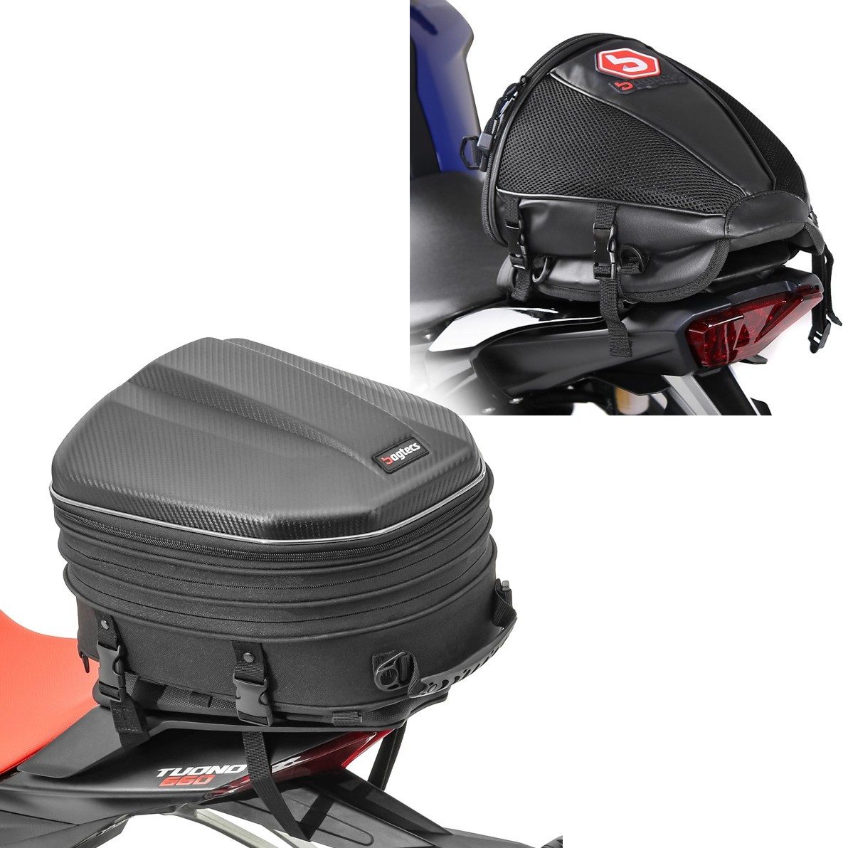 Bagtecs Reisetasche Set Hecktasche + Hecktasche S46