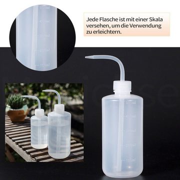 MAGICSHE Sprühflasche Spritzflaschen Transparente Waschflaschen, (4-tlg), 4-Gießflasche,250ml&500nl