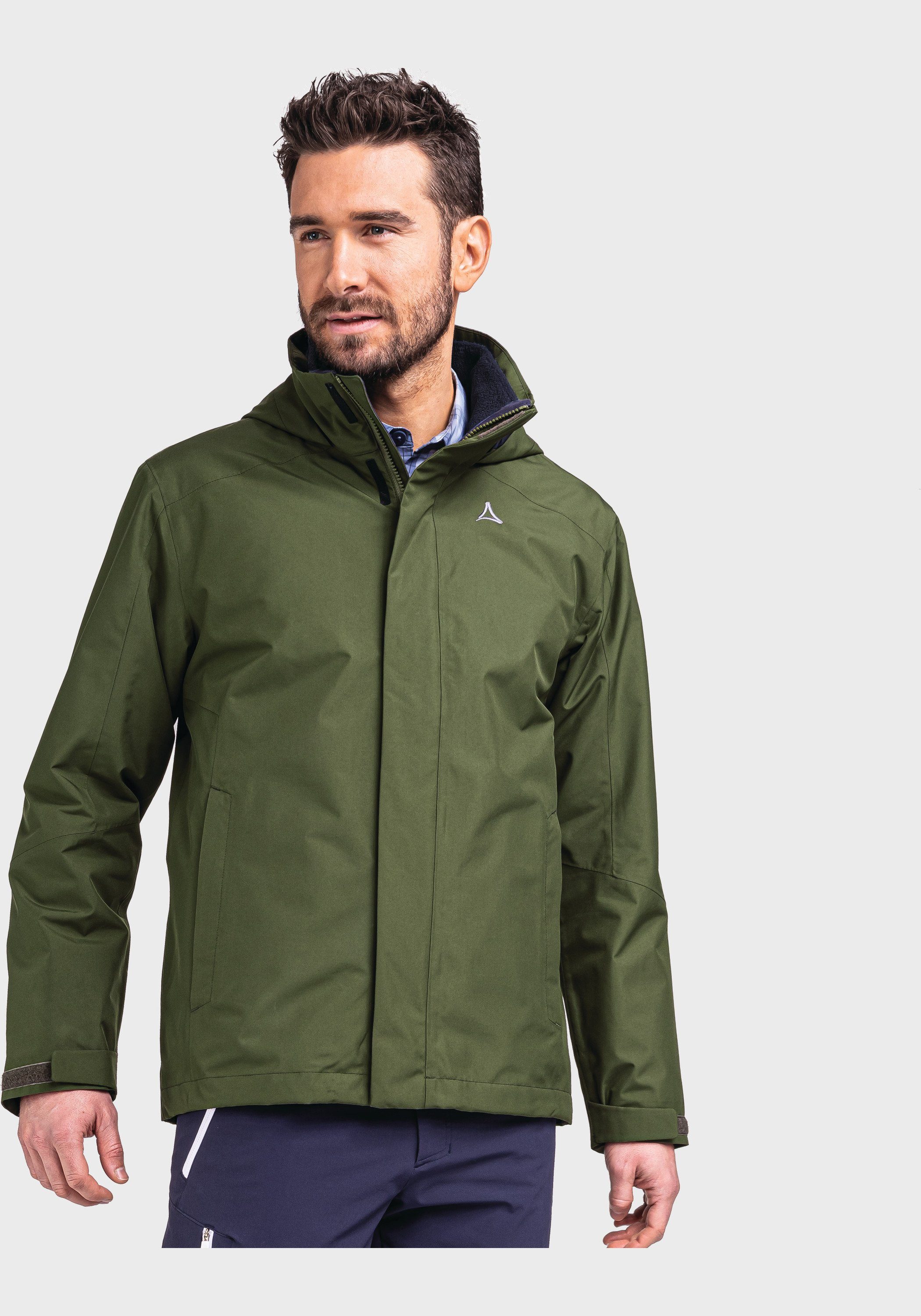 M Partinello Schöffel grün Jacket Doppeljacke 3in1