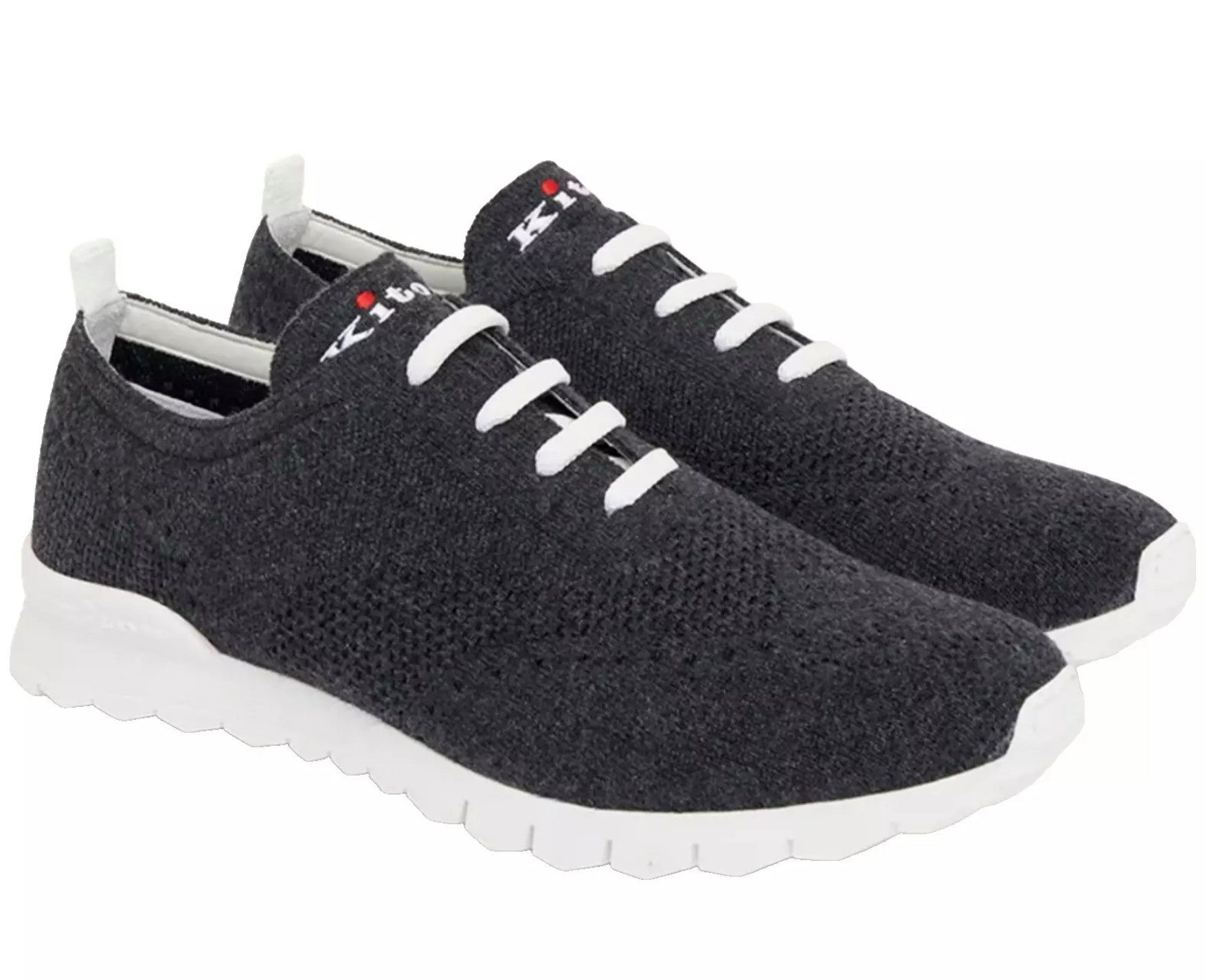 Kiton Bequeme Pure Kaschmir Schuhe Sneaker Hergestellt von erfahrenen Handwerkern im Kiton-Atelier in Neapel