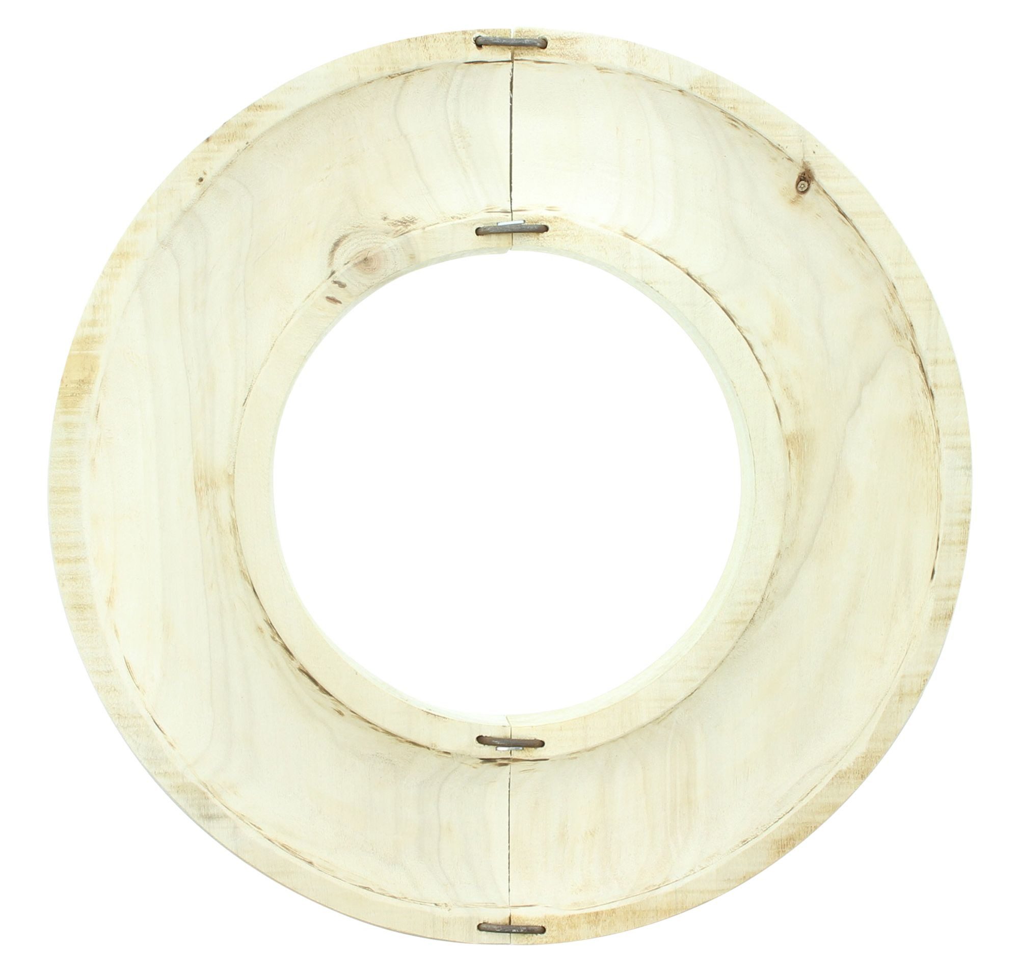 Dekoleidenschaft Dekokranz Dekoring "Nature" aus Holz, natur, Ø 35 cm, Holz günstig online kaufen