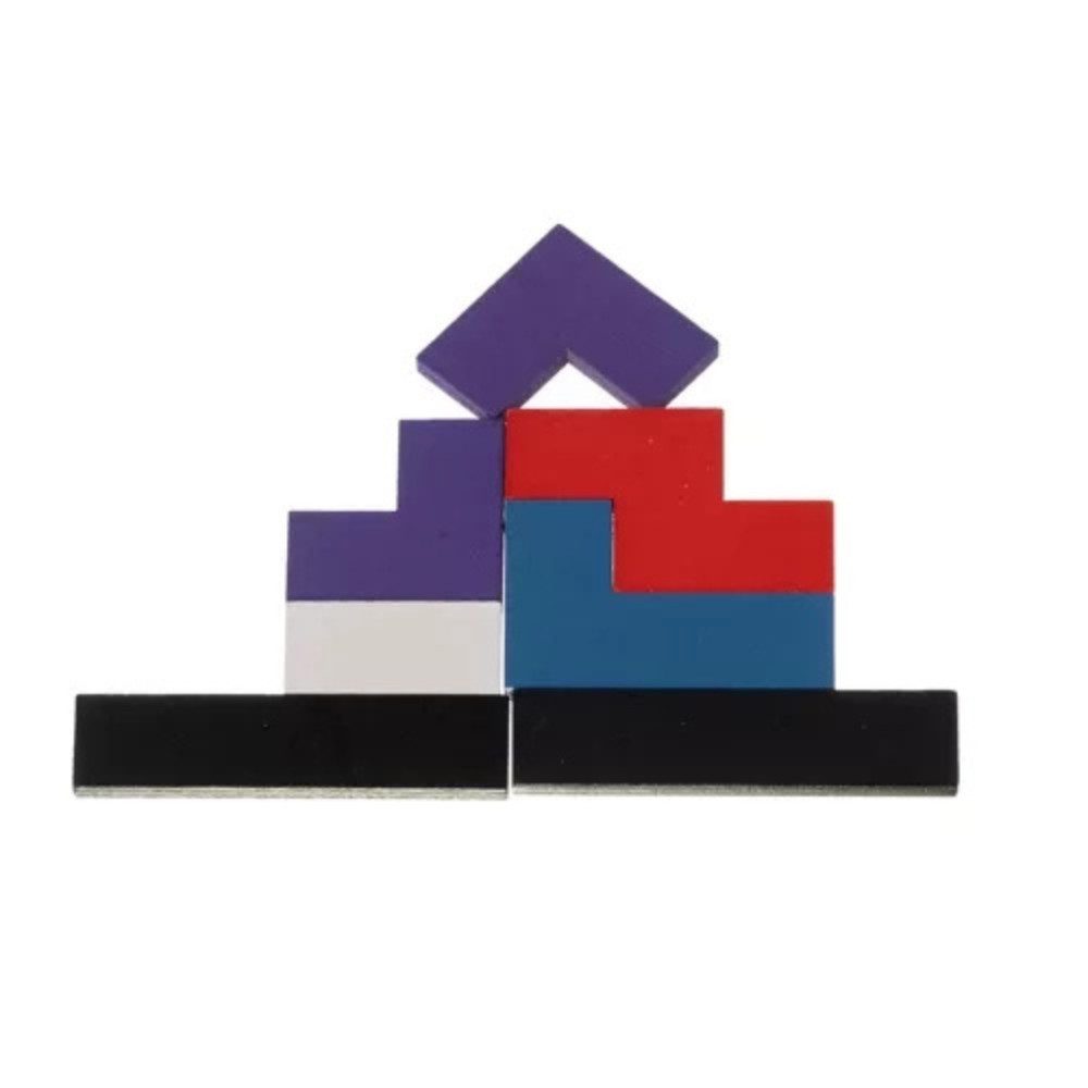 KRUZZEL Rahmenpuzzle Holzpuzzle Kinderpuzzle, 40 Puzzleteile, Logisches Puzzlespiel für Kinder