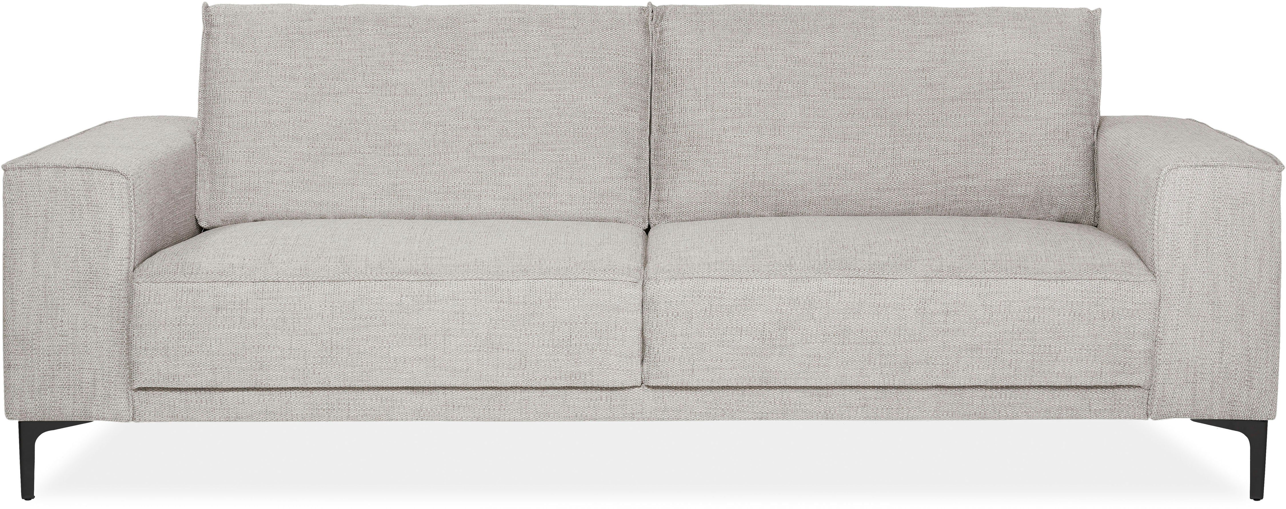 Places of Style 3-Sitzer "3er Sofa Oland, Struktur, Flachgewebe, Luxus-Micr günstig online kaufen