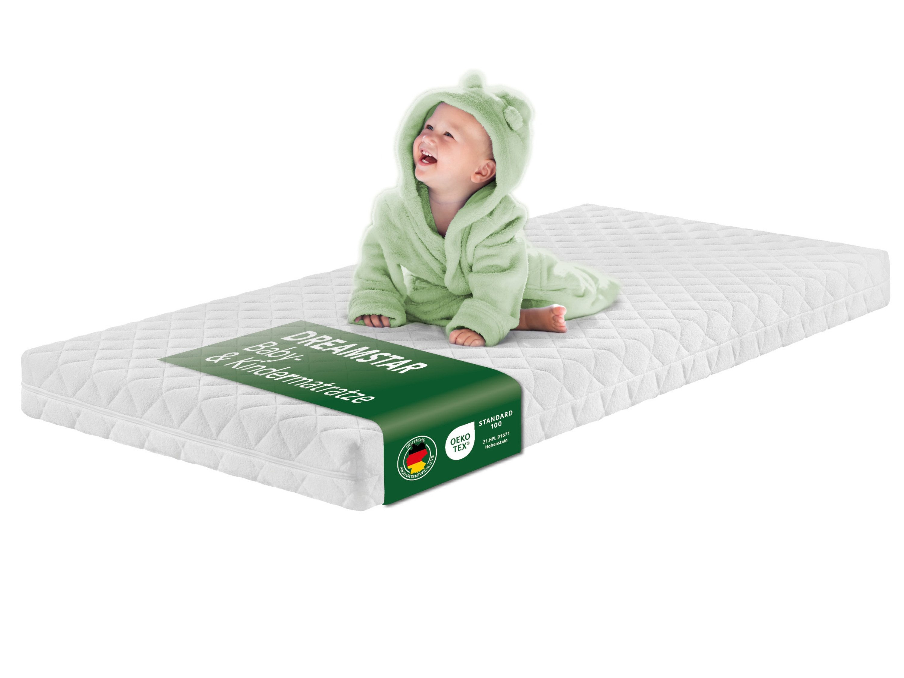 Kindermatratze Ergo Kids Babymatratze in 60x120 und 70x140 cm, ohne Spannbe günstig online kaufen