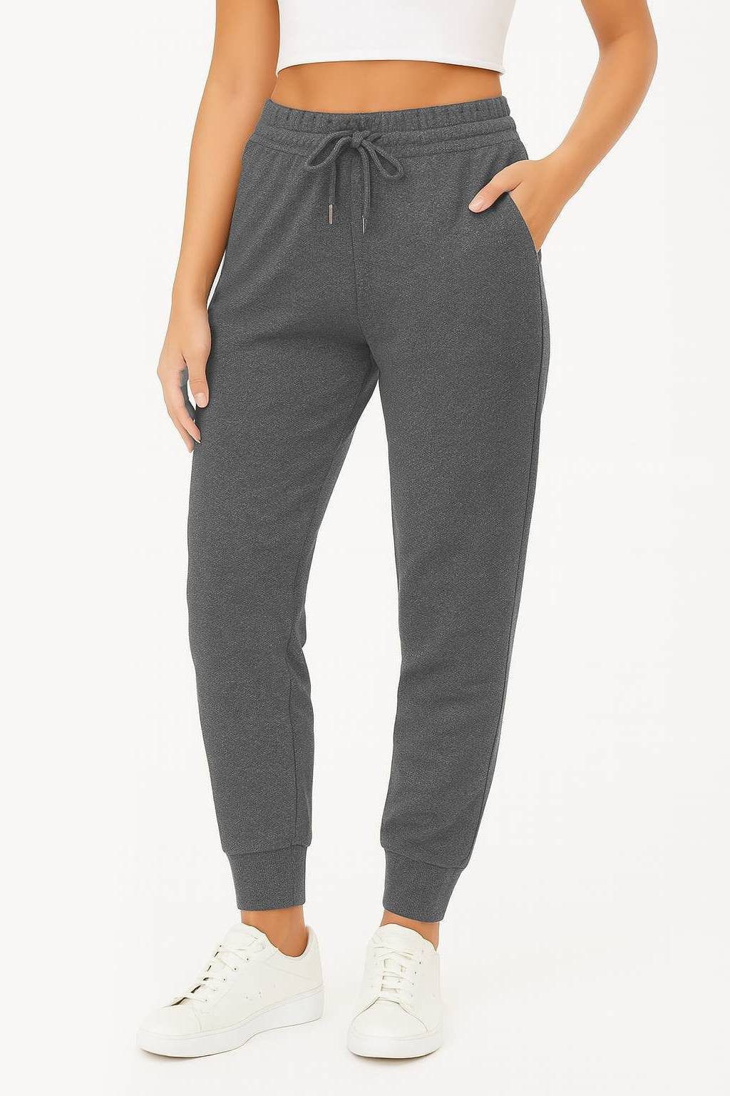 ROSS CAMP Jogginghose Jogginghose Damen (1-tlg) Baumwolle, Elasthan