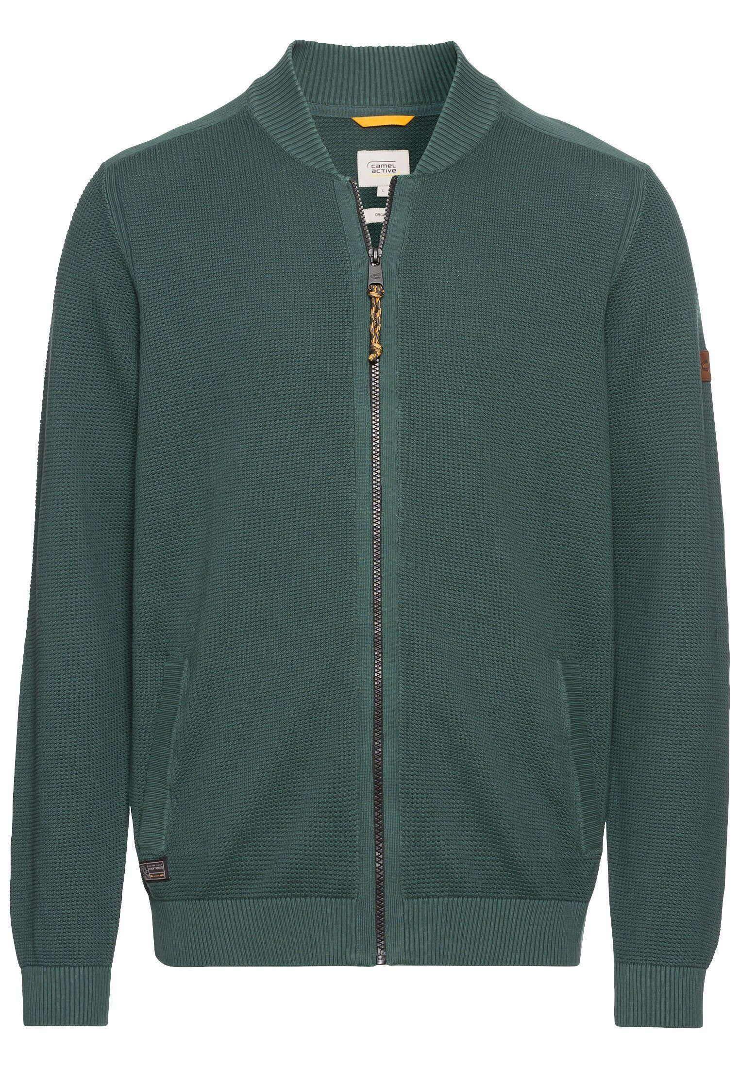 camel active Strickjacke Strickjacke aus zertifiziertem günstig online kaufen