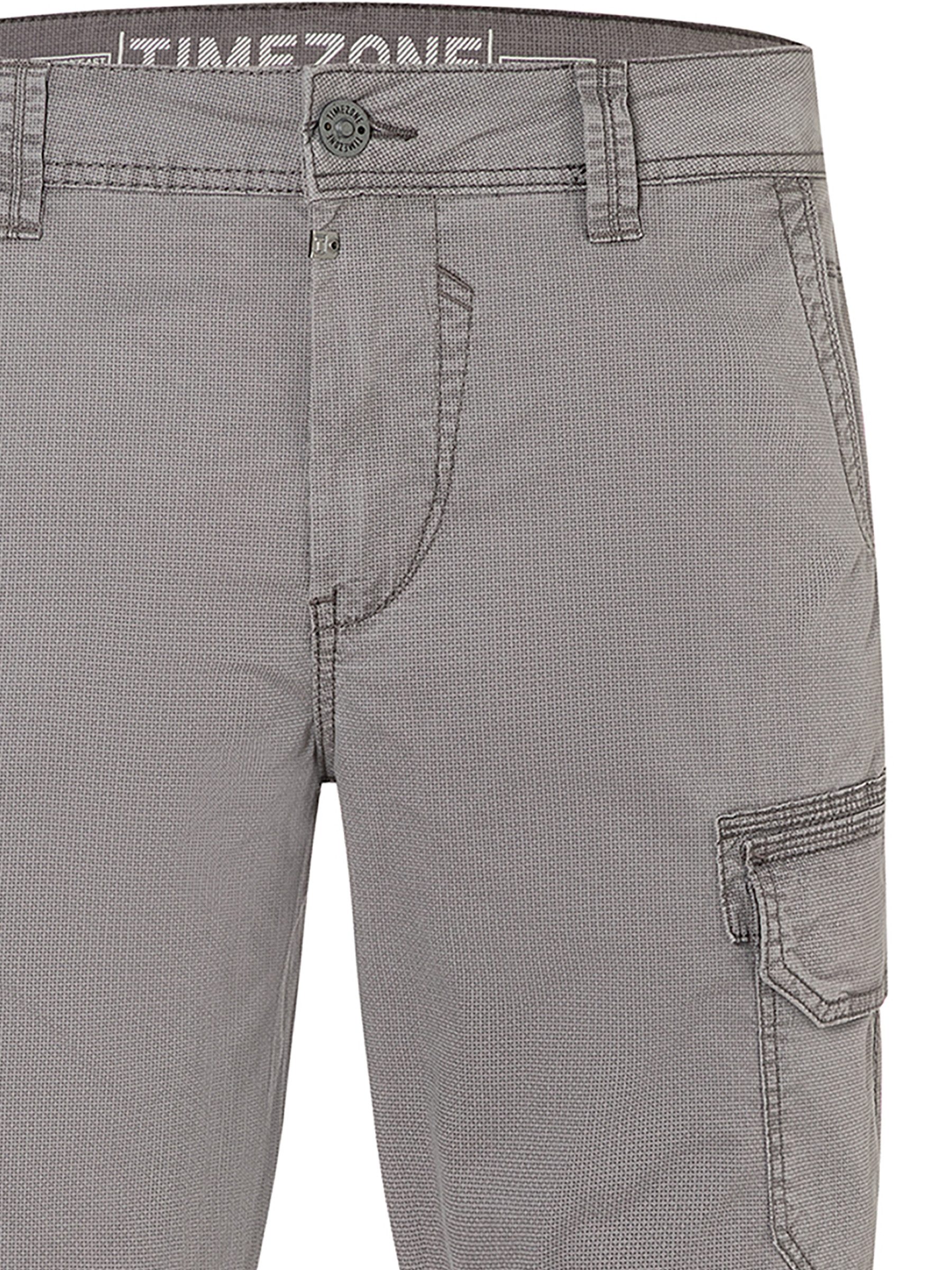 TIMEZONE Cargoshorts Casual Style Cargohose Slim Fit Cargotaschen für Herren (1-tlg) Baumwolle Slim Fit Einfarbig atmungsaktiv Reißverschluss