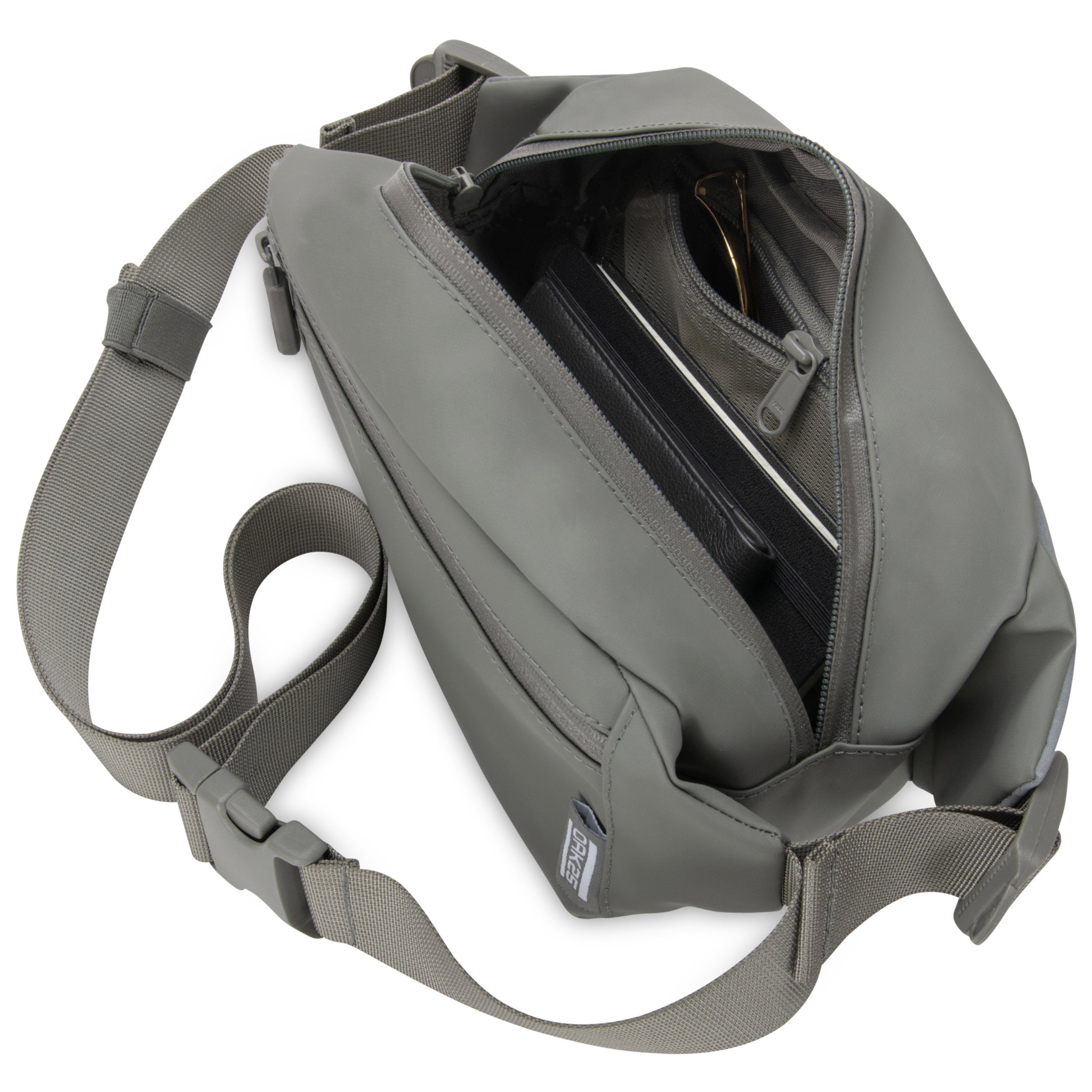 OAK25 Gürteltasche Carry All Sling Gürteltasche Damen Herren Hip Bag (1-tlg), Reflektierend, Wasserabweisend