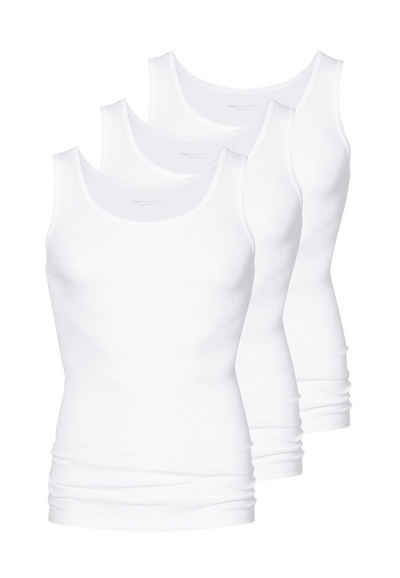 Mey Unterhemd 3er Pack Casual Cotton (Spar-Set, 3-St) Unterhemd / Tanktop - Baumwolle -