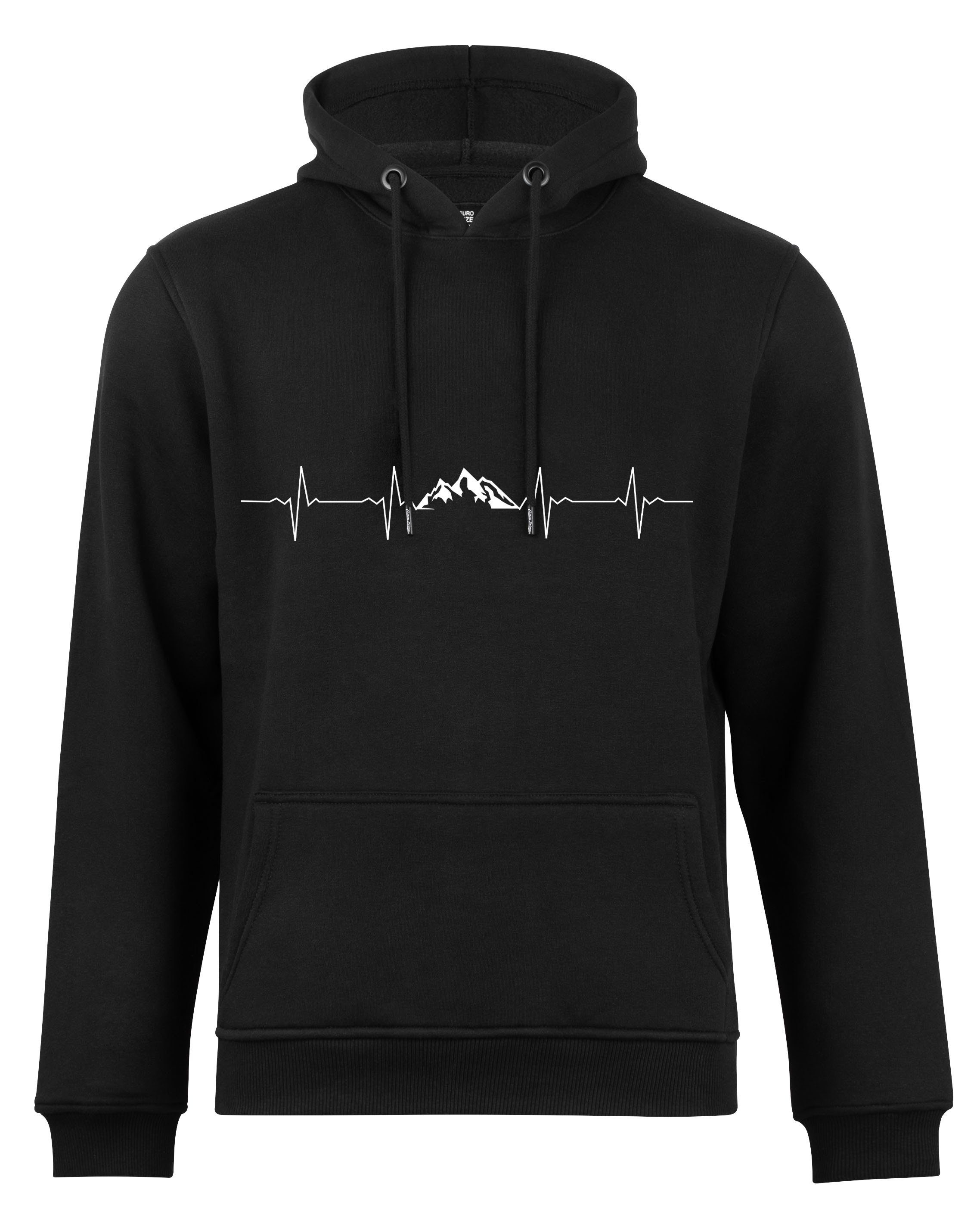 Cotton Prime® Hoodie Pulsschlag Berge mit günstig online kaufen
