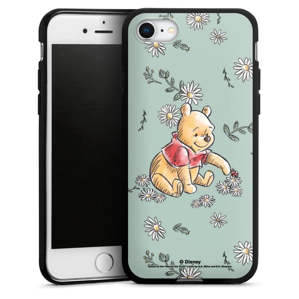 DeinDesign Handyhülle Winnie Puuh Disney Offizielles Lizenzprodukt Daisy and Bug Love, Apple iPhone 8 Silikon Hülle Bumper Case Handy Schutzhülle