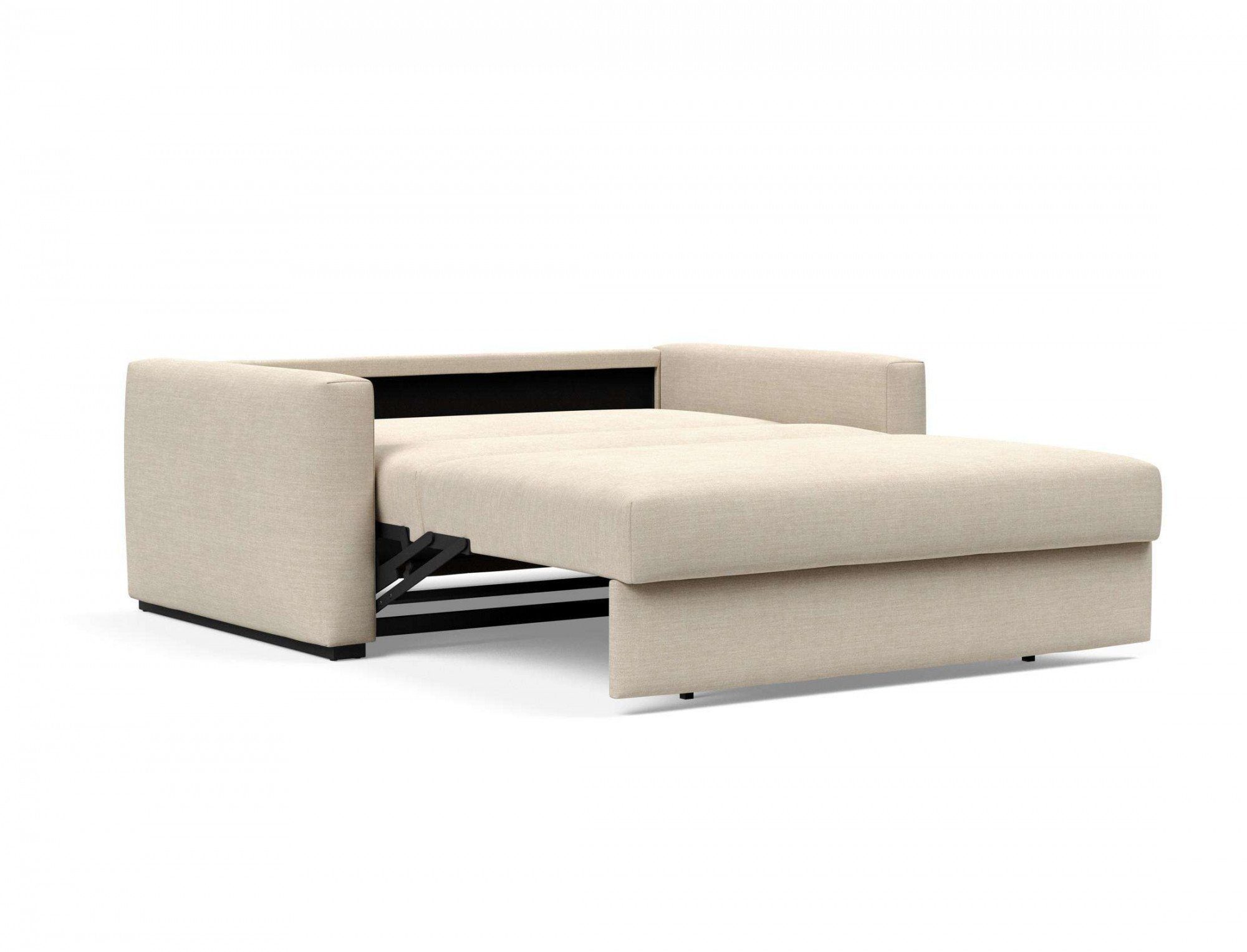 nordischem kompaktes Teile, kombiniert Latte Charakter. 1 LIVING ™ Design 3-Sitzer komfortables, Cosial INNOVATION Schlafsofa, mit