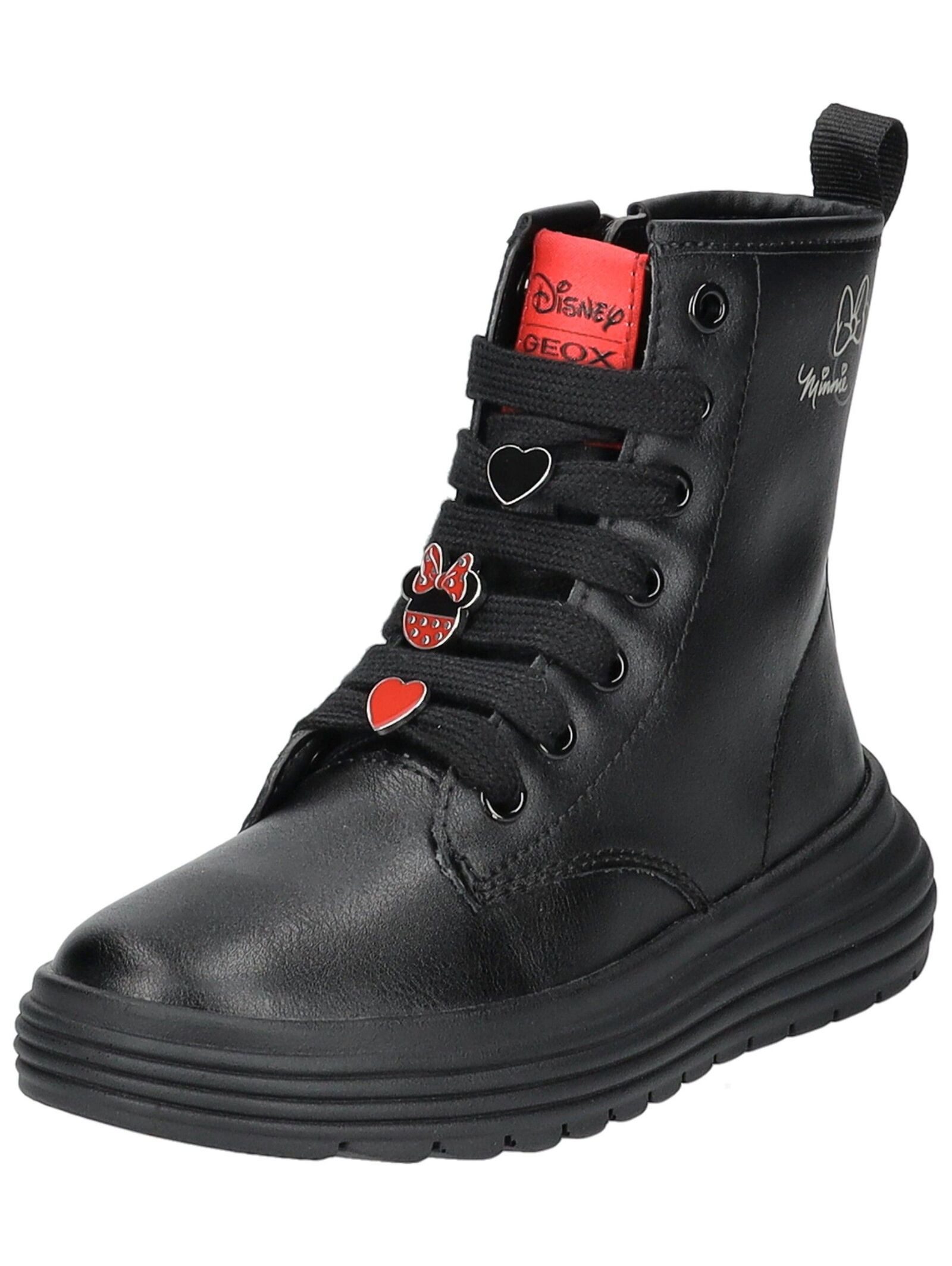 Geox Geox Чоботиette Lederimitat Schnürstiefelette