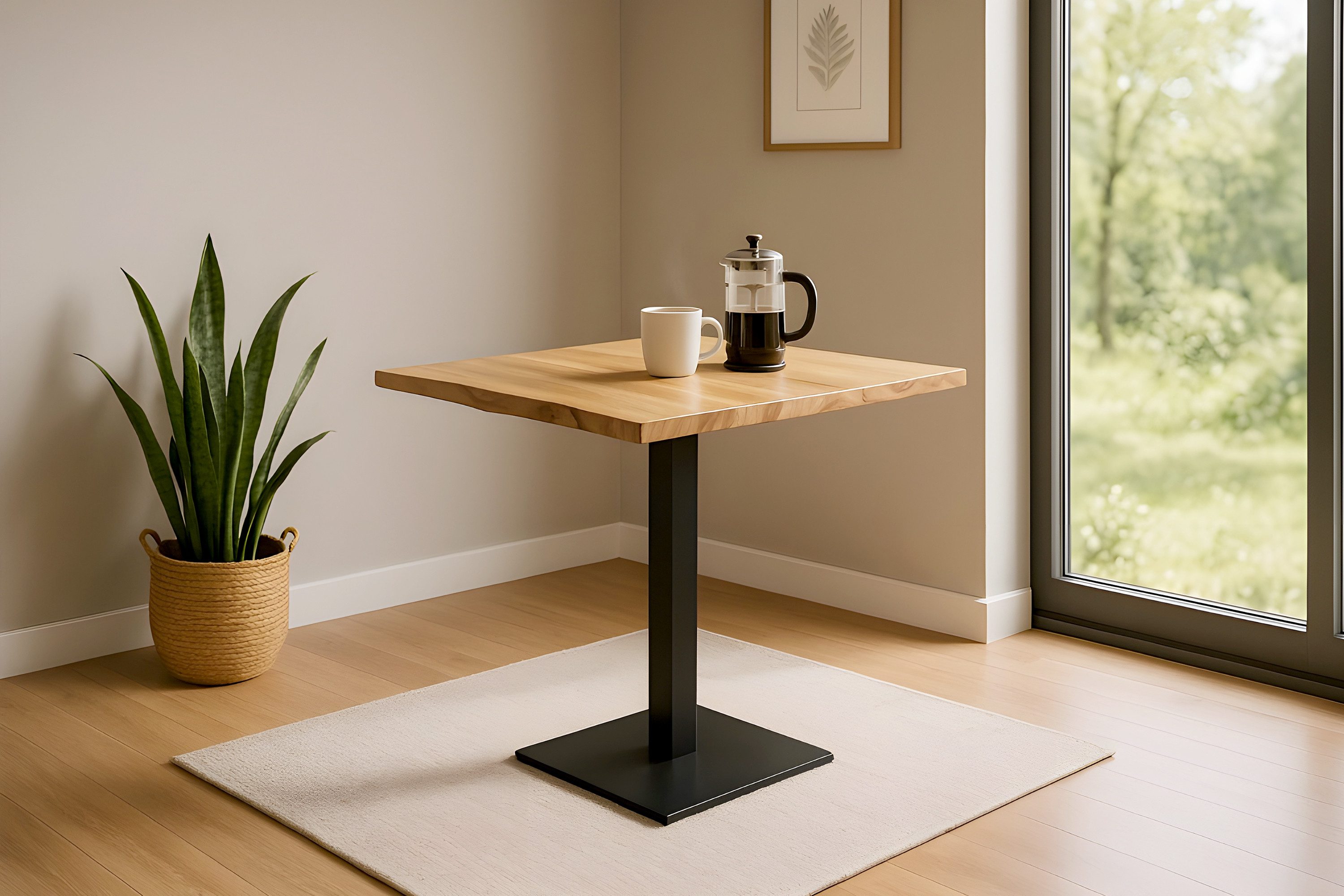 Loreno® Bistrotisch Iris, massives Akazienholz, echte günstig online kaufen