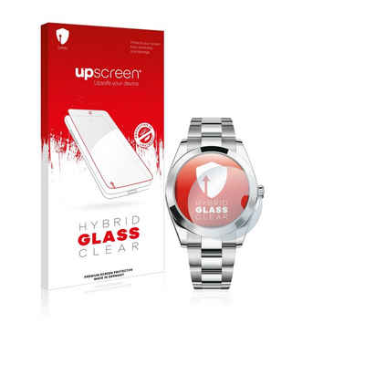 upscreen flexible Panzerglasfolie für Rolex Datejust 41, Displayschutzglas, Schutzglas Glasfolie klar