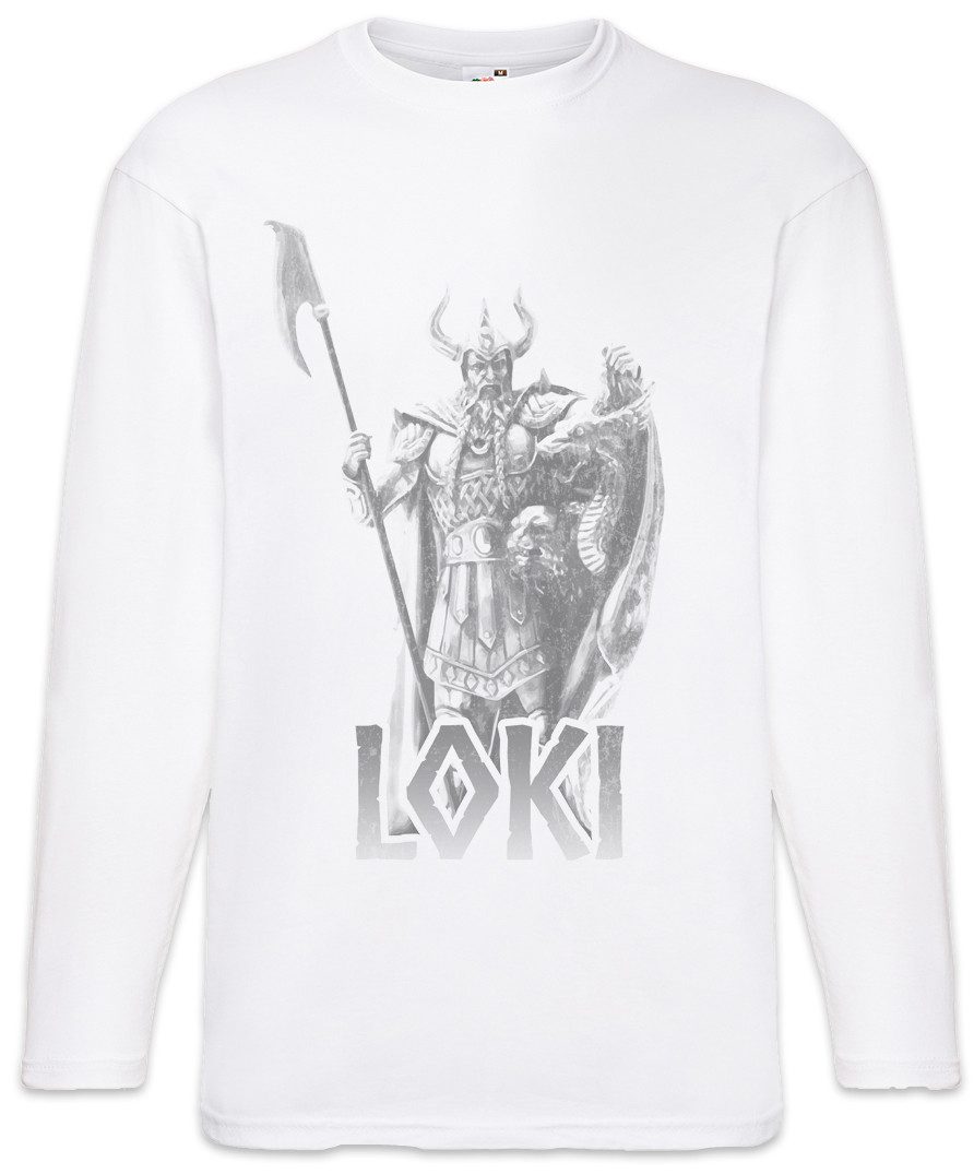 Langarmshirt Loki Langarm T-Shirt Wikinger Vikings Walhalla Odhin Thor Asgard