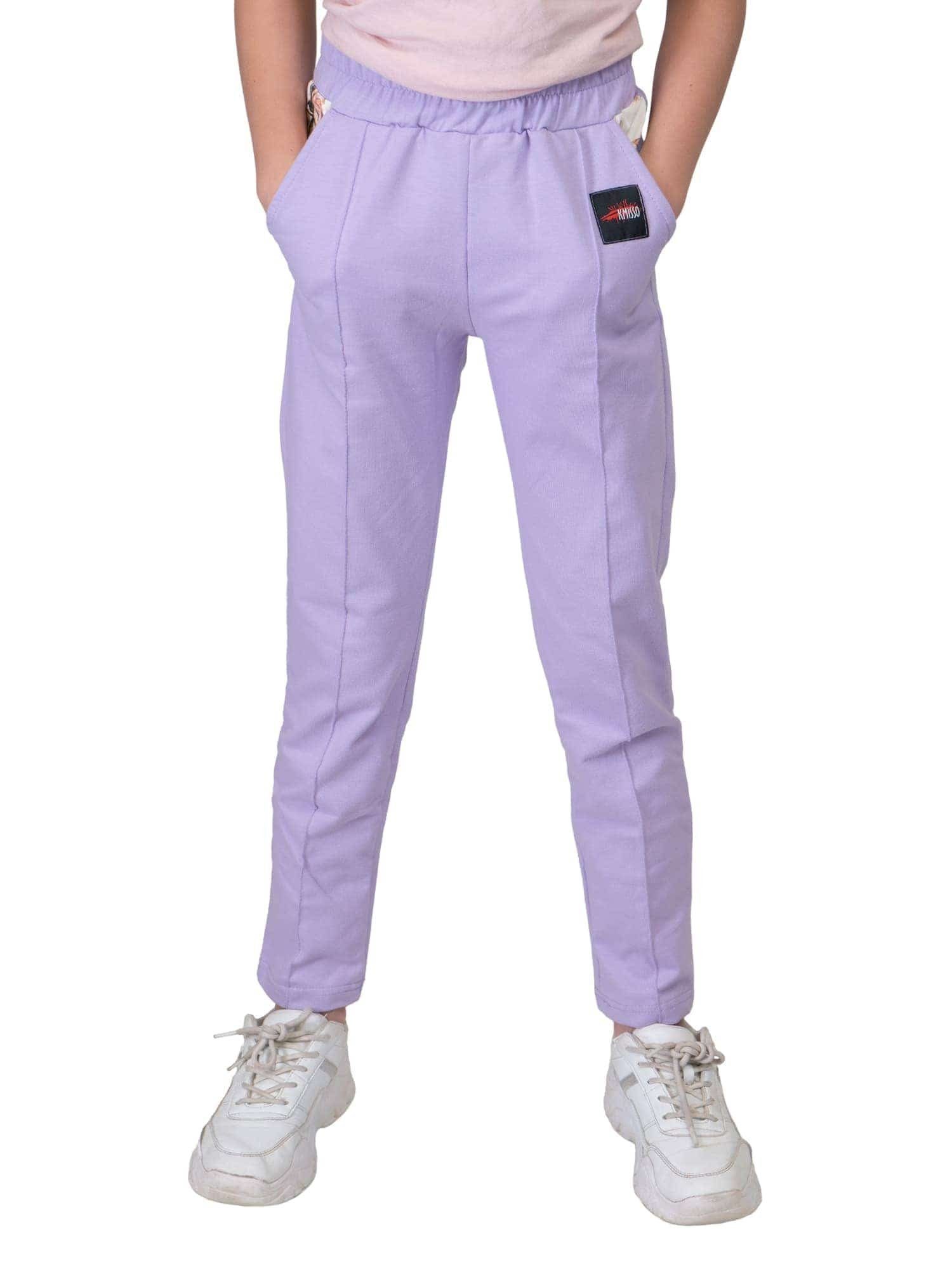 Sporthose Mädchen Stoff Freizeithose
