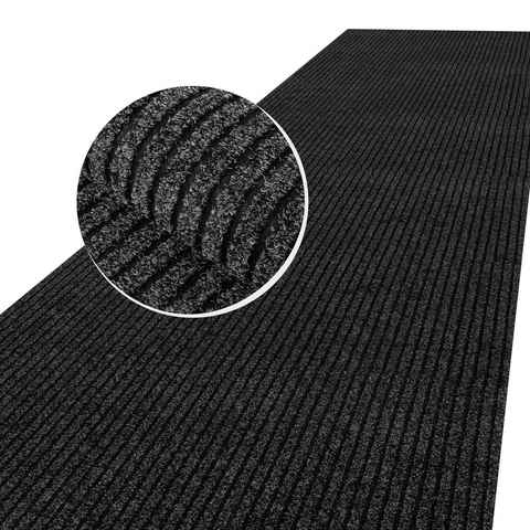 Läufer Flurläufer Fußmatte Teppichläufer Textil Vorleger Läufer MiISCHA Breit, ANRO, Rechteckig, Höhe: 3 mm, Textil