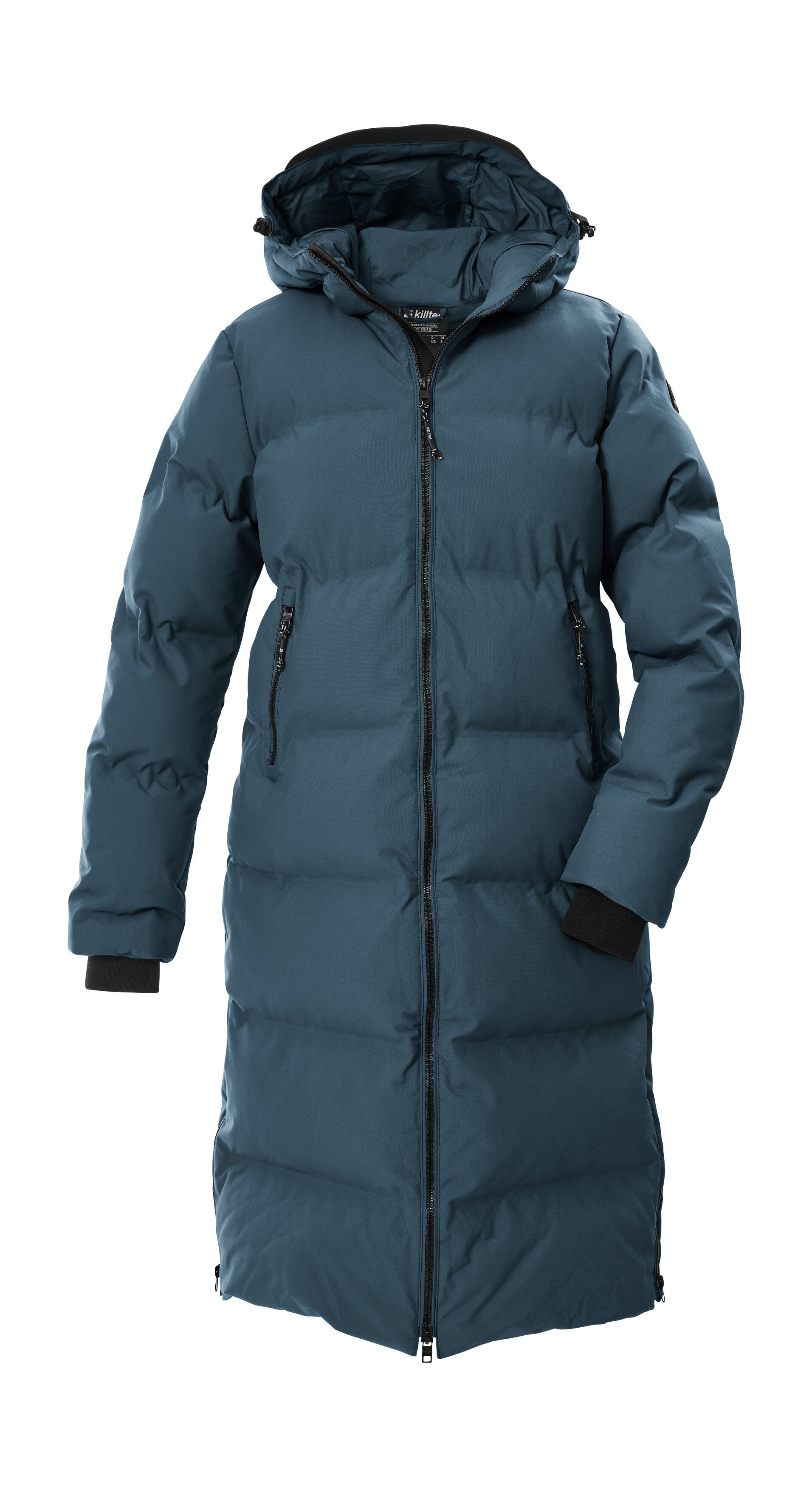 Killtec Steppmantel KOW 260 WMN QLTD CT Wasserabweisend, winddicht, 2-Wege-Reißverschluss, gefüttert